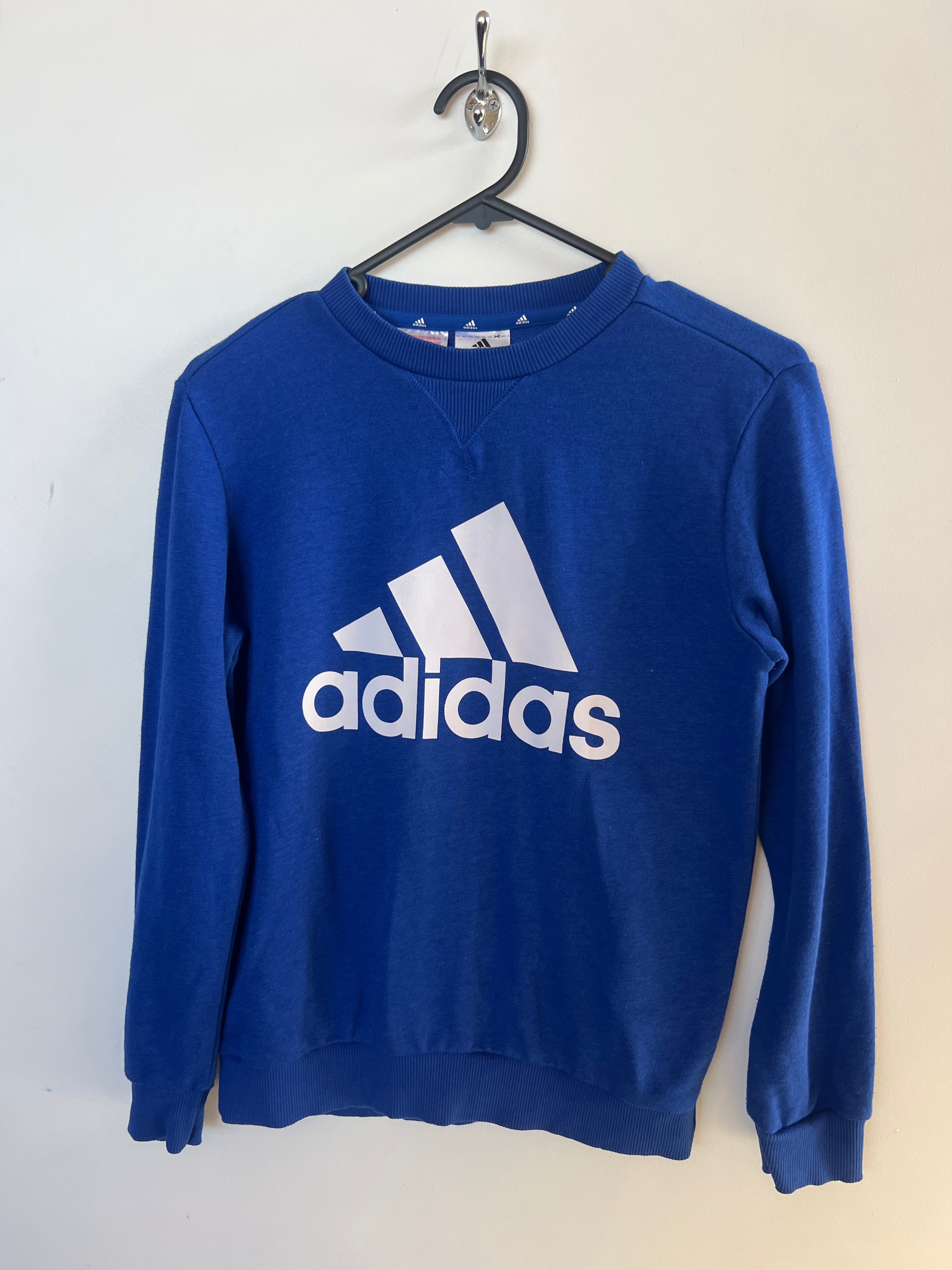 Adidas (11-12 years) Blue Sweatshirt
