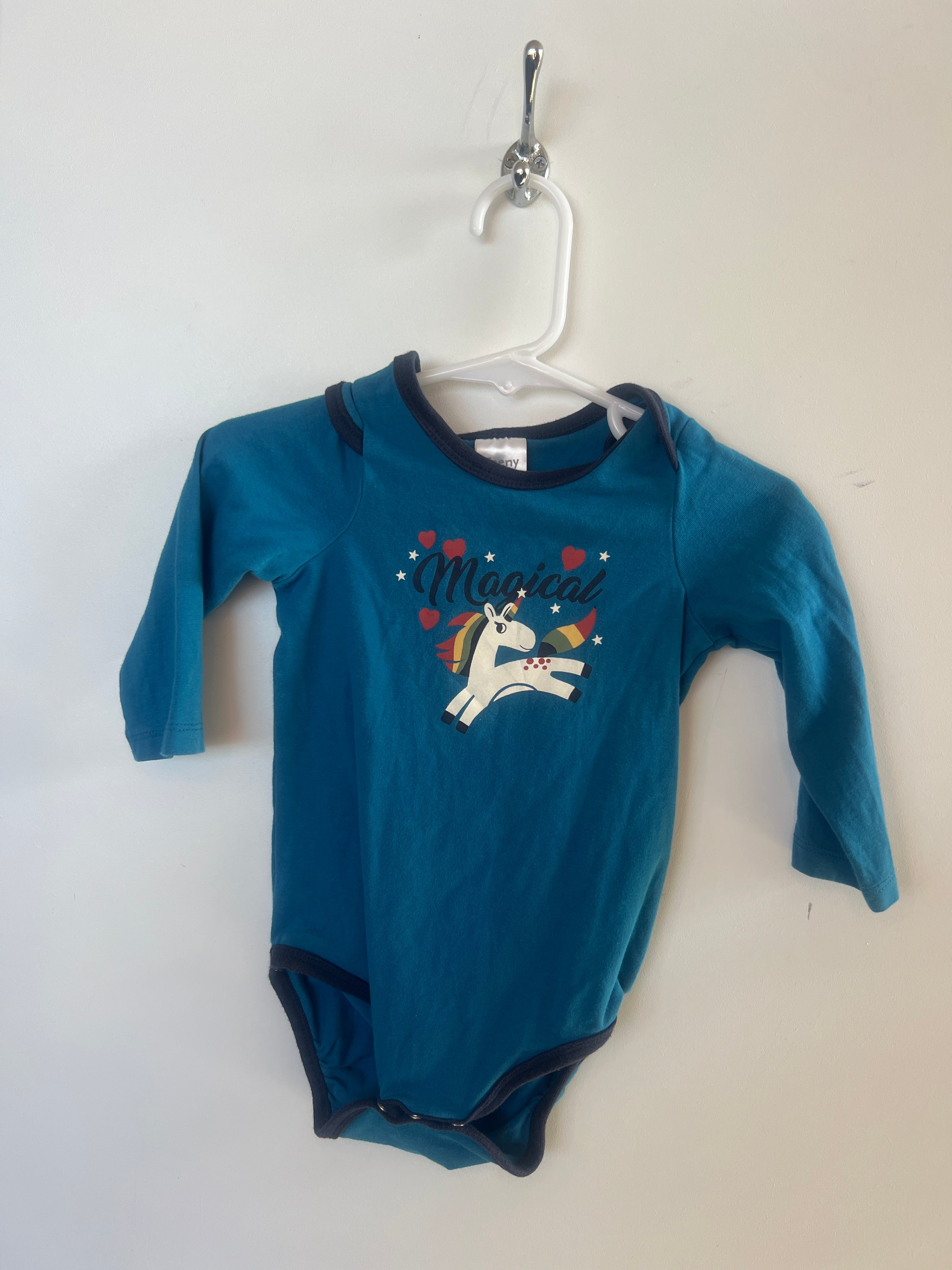 Teeny Weeny (6-12m) Magical Unicorn Bodysuit