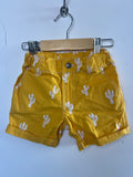 Kidsago (18m) Yellow Shorts with Adjustable Waist