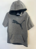 Puma (9-10 years) Short Sleeved Hooded Top