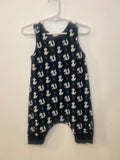 NZ Made 100% Cotton Romper Fox Design (6 months)
