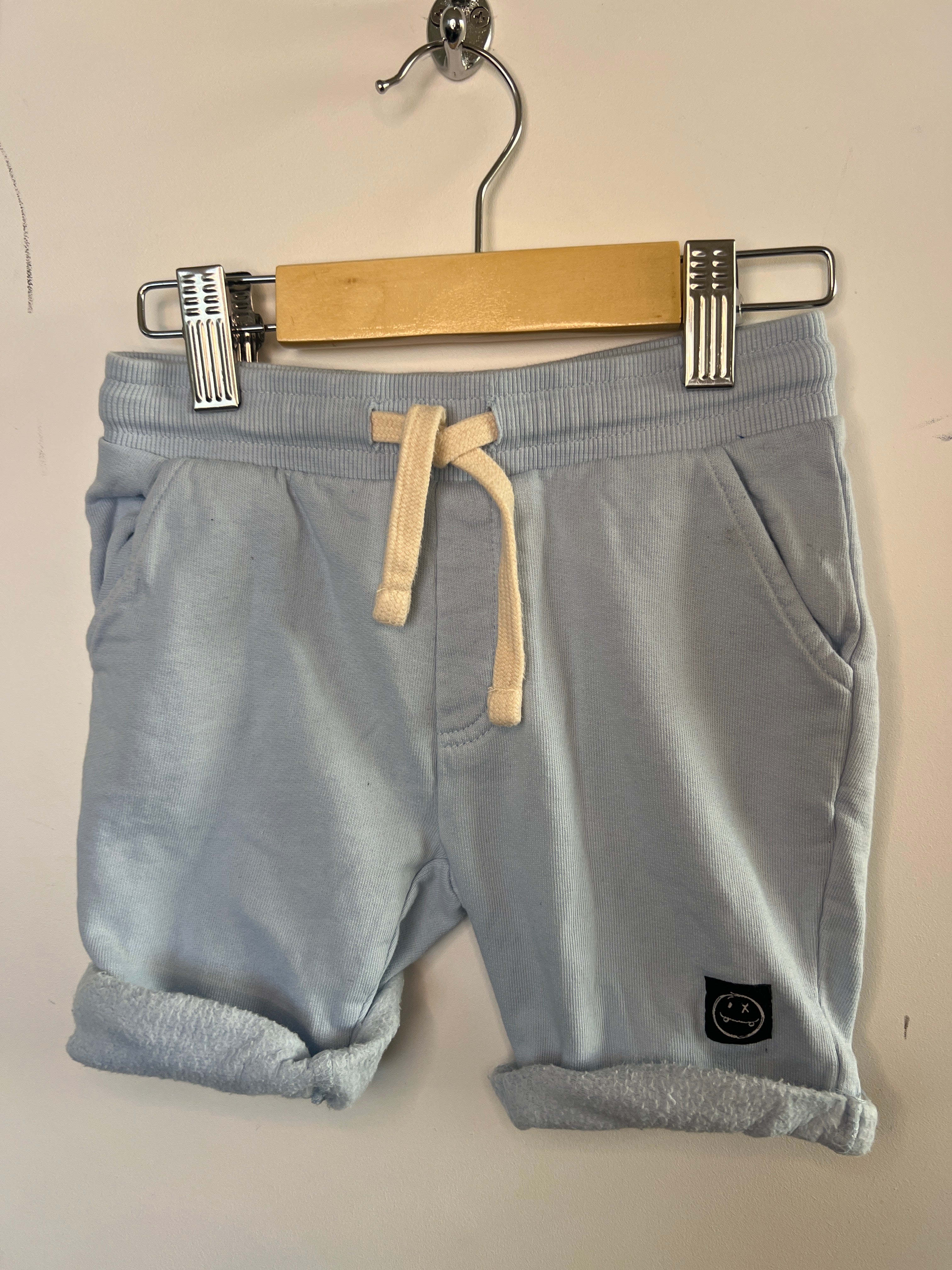 Tilt Organic (2 Years) Blue Fleecey Shorts