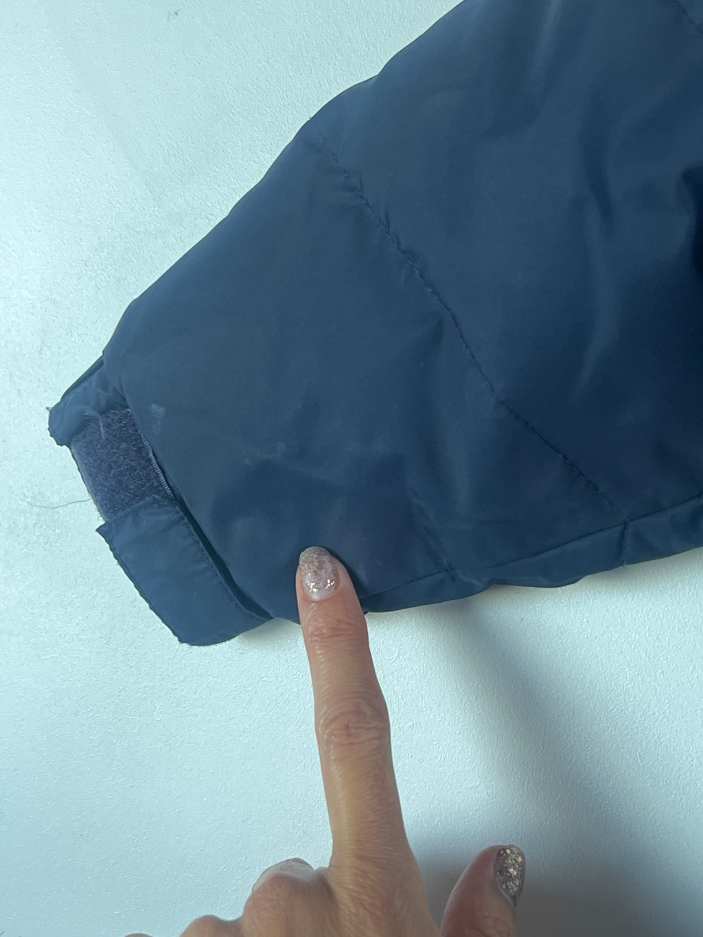 Baby Gap (12-18m) Down Filled, Fleece Lined Jacket - Removable Hood