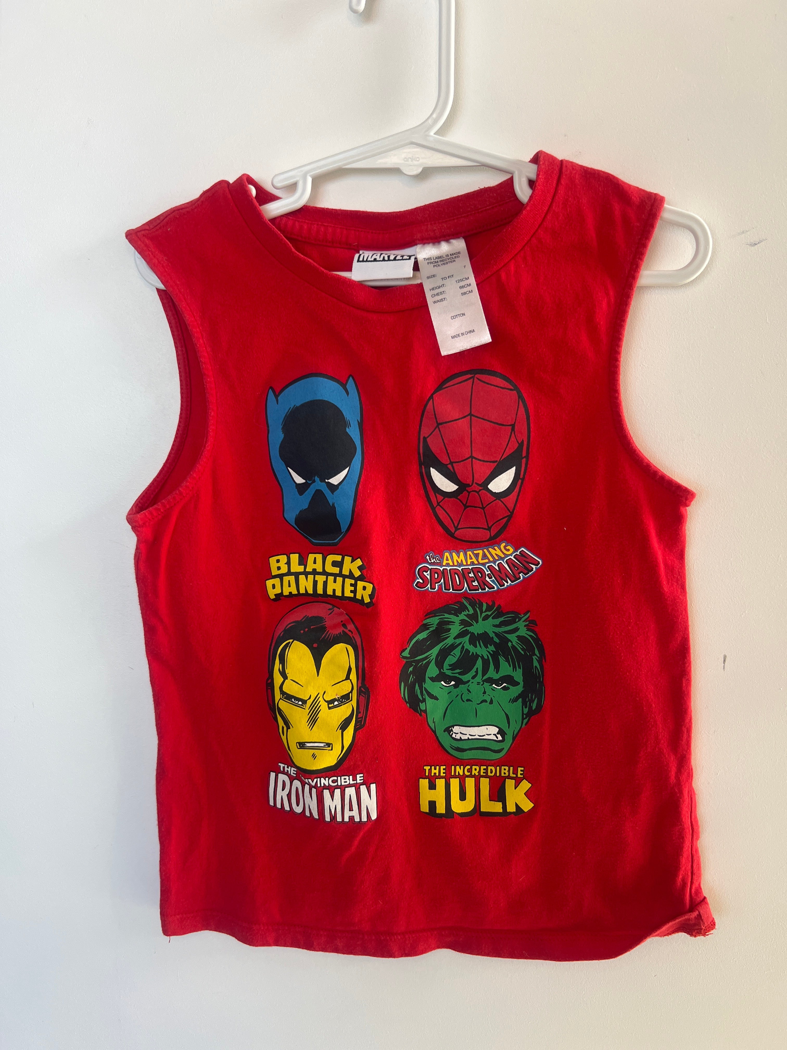 Marvel (7 Years) Sleevless Top