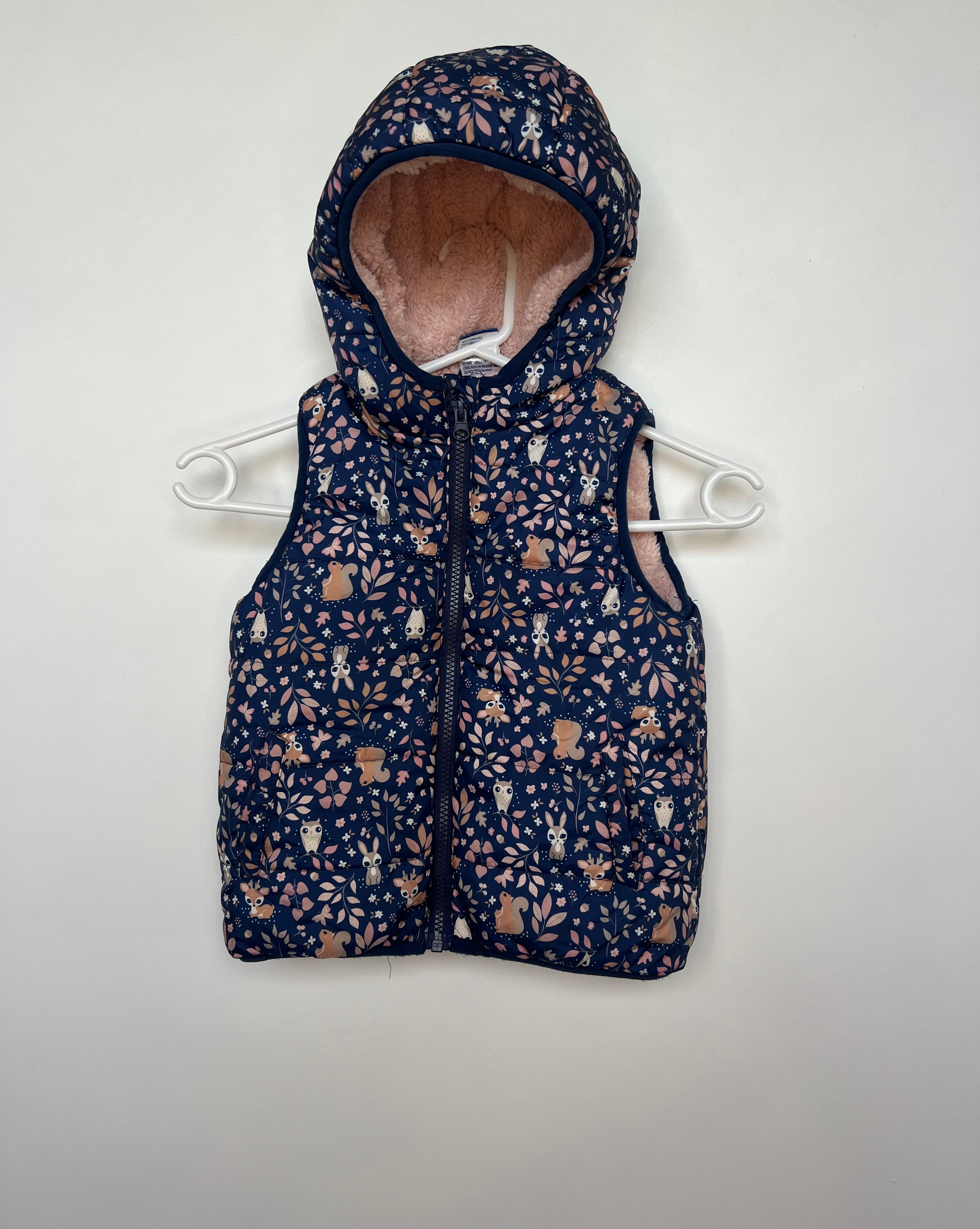 Ricochet (3 years) Puffer Vest - Fleece Lined
