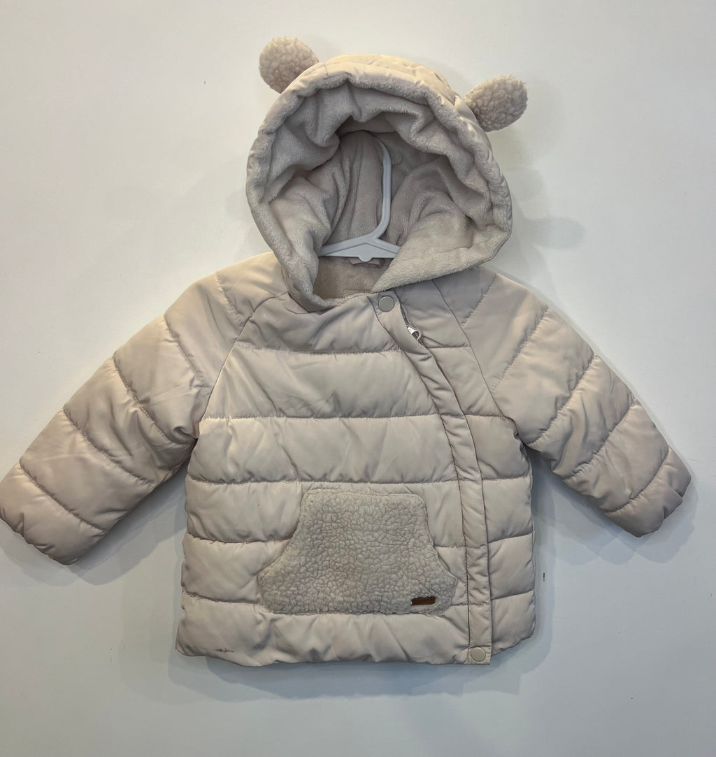 Zara (9-12 months) Fleece Lined Puffer Jacket