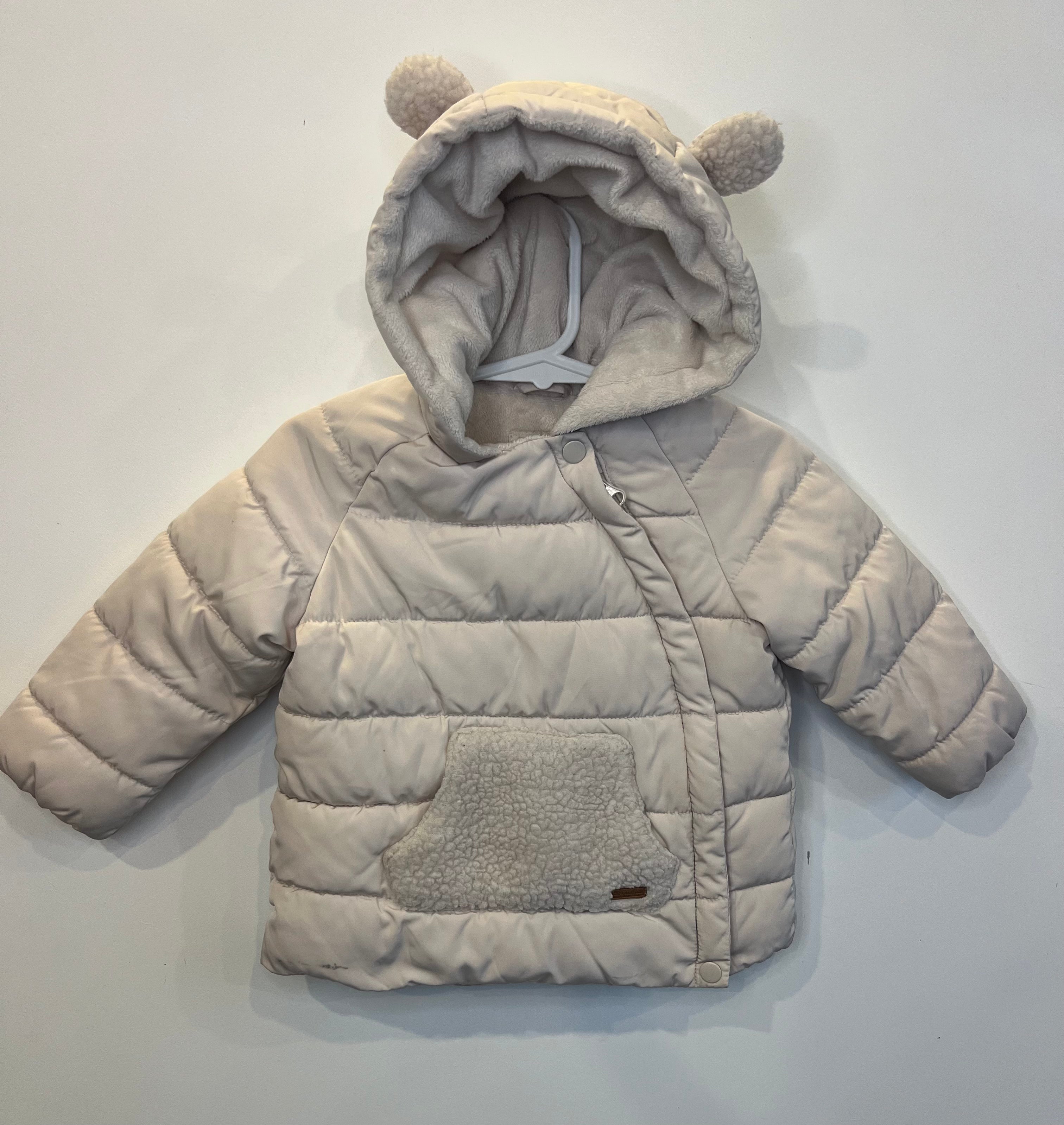 Zara (9-12 months) Fleece Lined Puffer Jacket