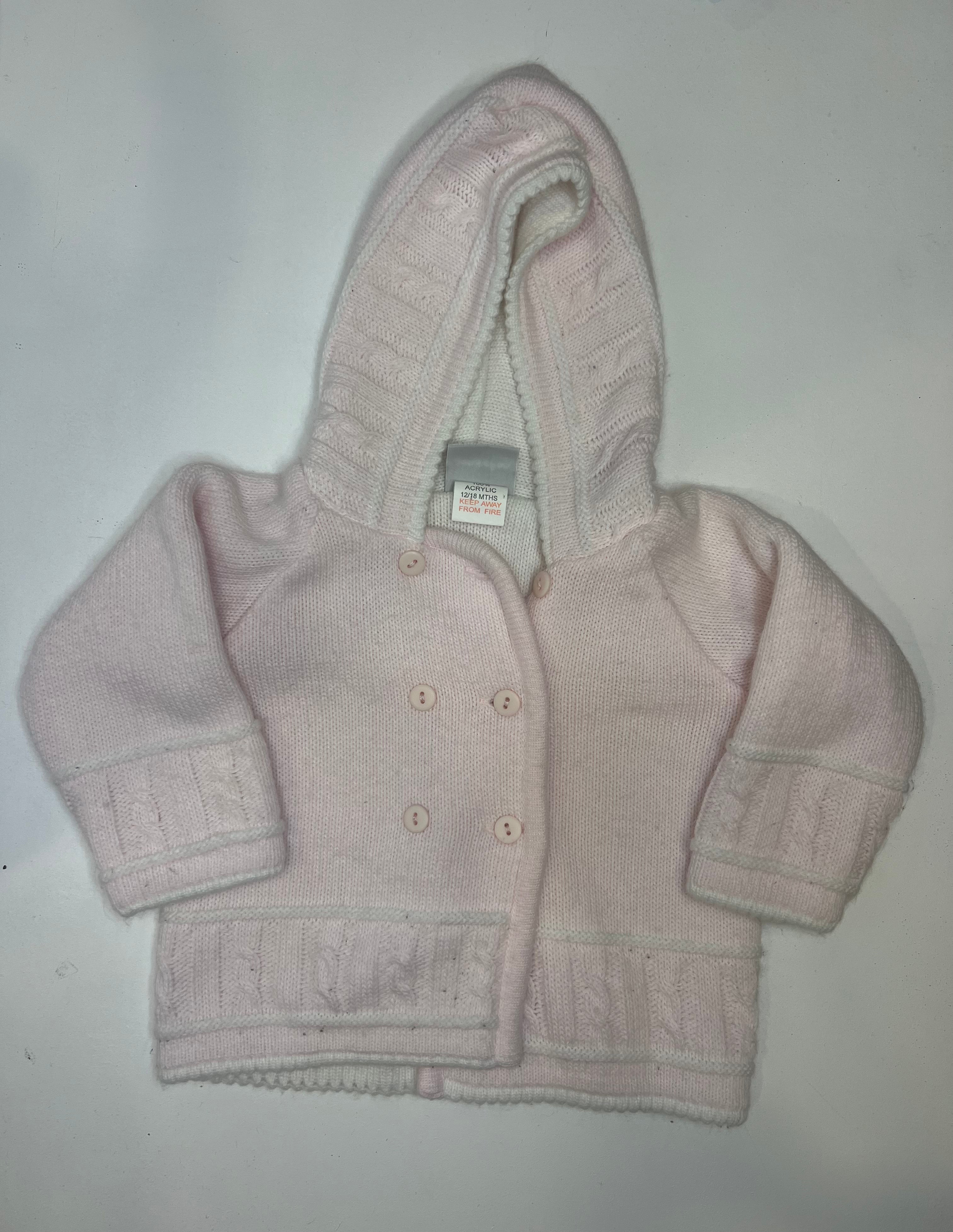 Dandelion (12-18m) Hooded Cardigan/ Jacket