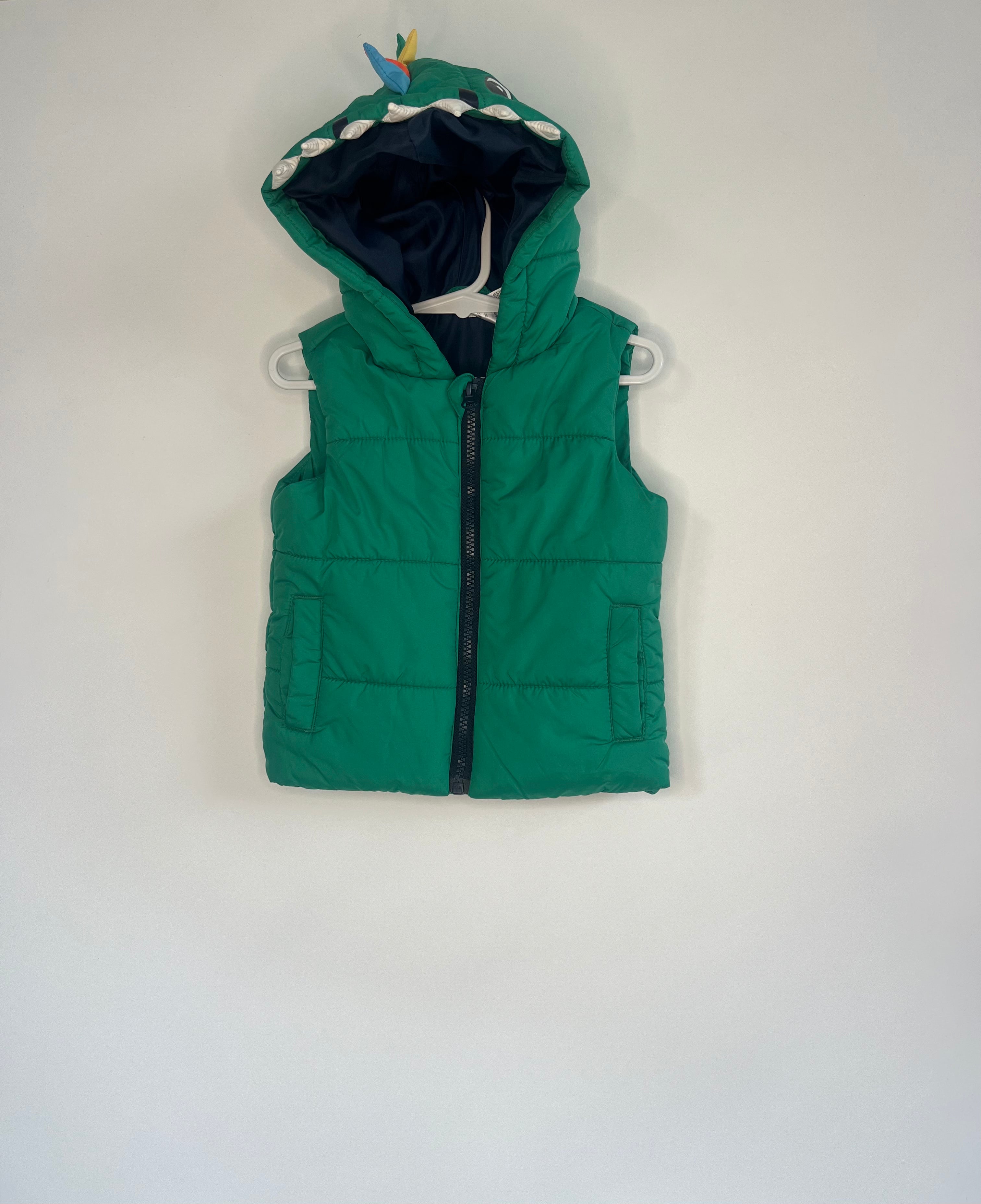 ANKO (2 Years) Dinosaur Puffer Vest