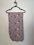 Milly & Milo Organic Cotton Reversible Blanket (Hedgehog and Flower Print) Approx 1.1m x 1.1m