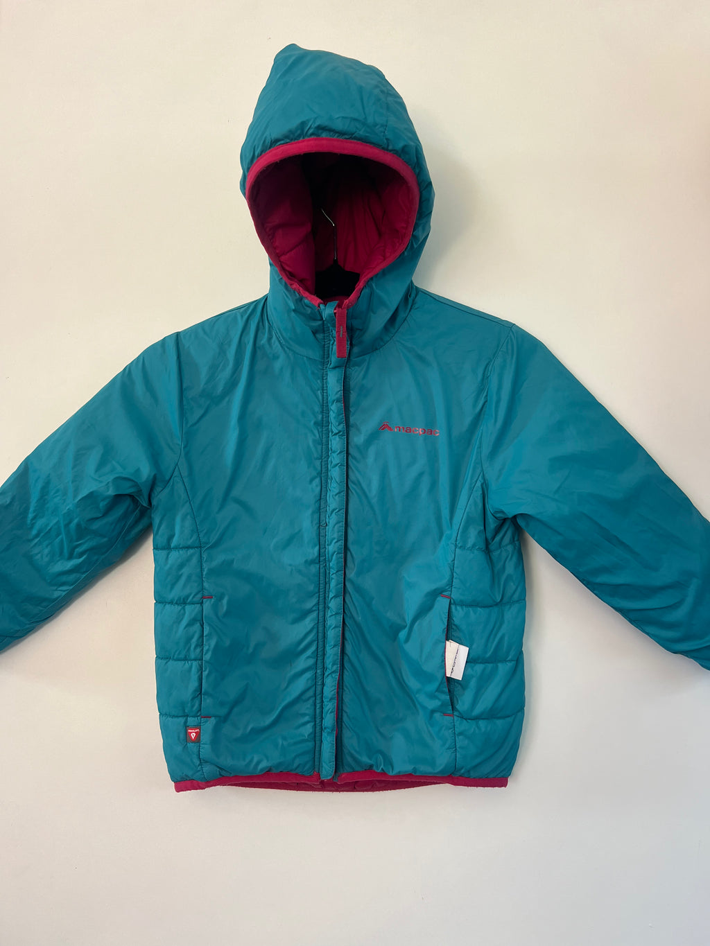 Macpac 4 years reversible puffer jacket