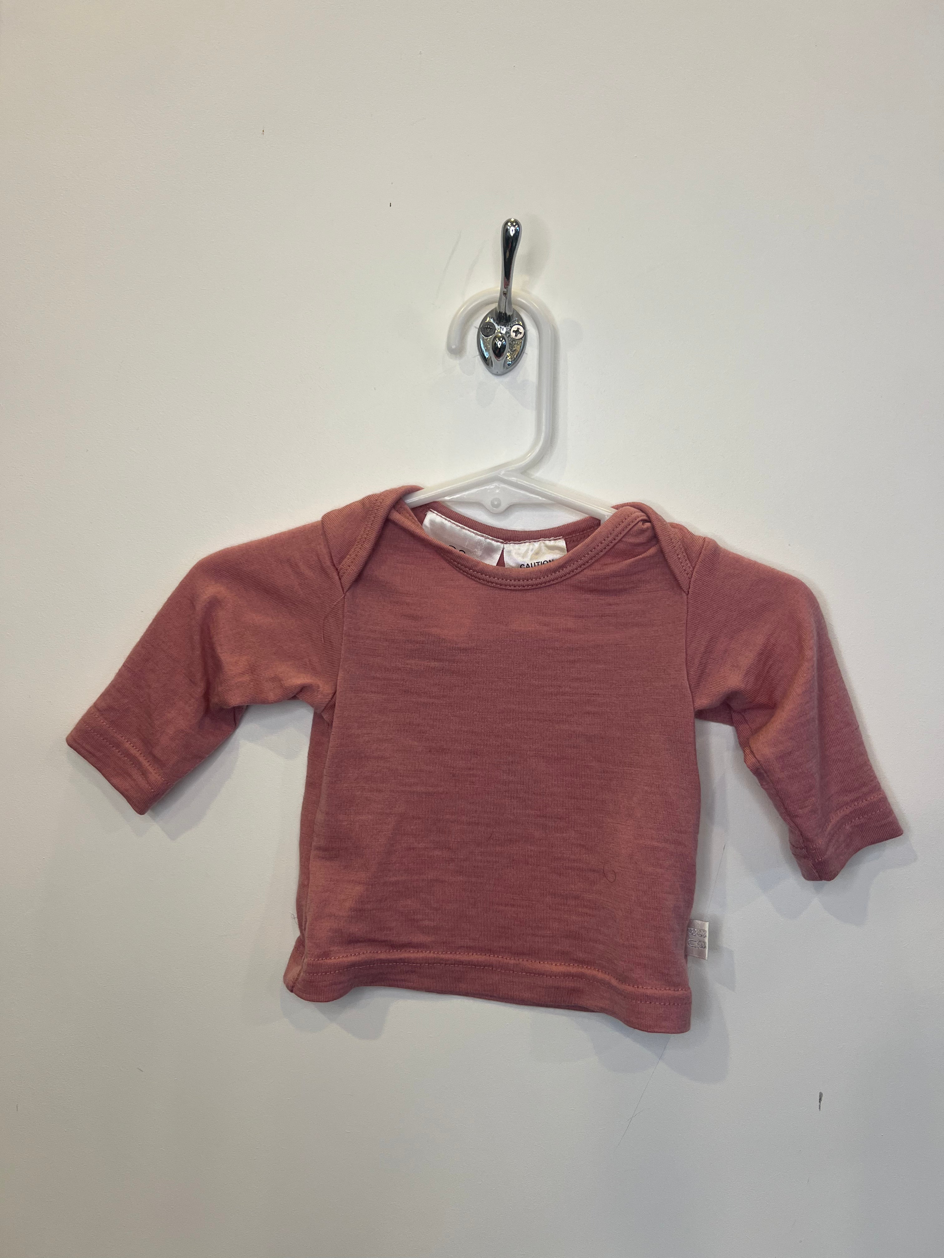 Babu (newborn) merino top
