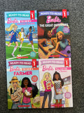 Barbie: Ready To Read (Bundle, 4 books)