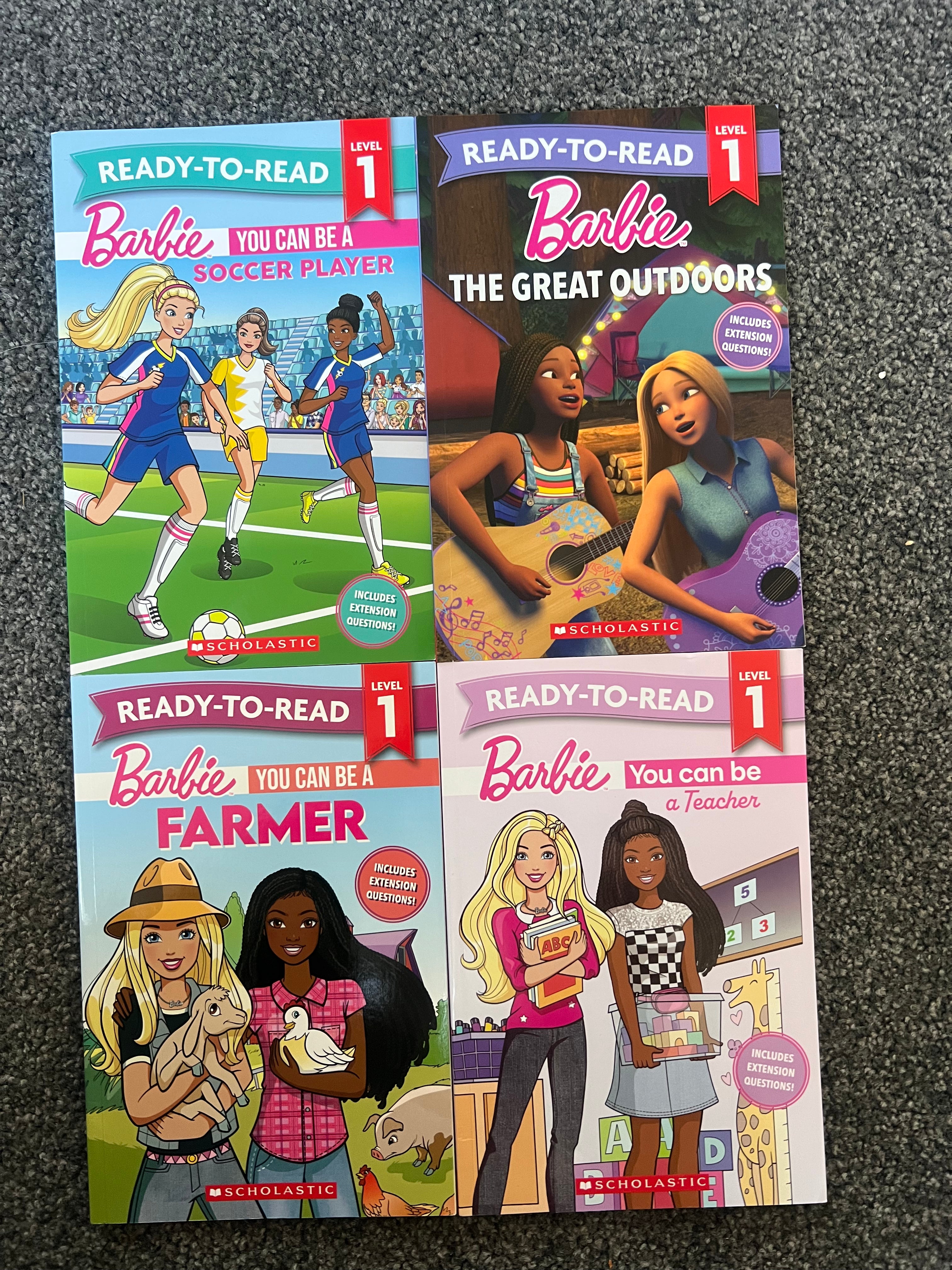 Barbie: Ready To Read (Bundle, 4 books)