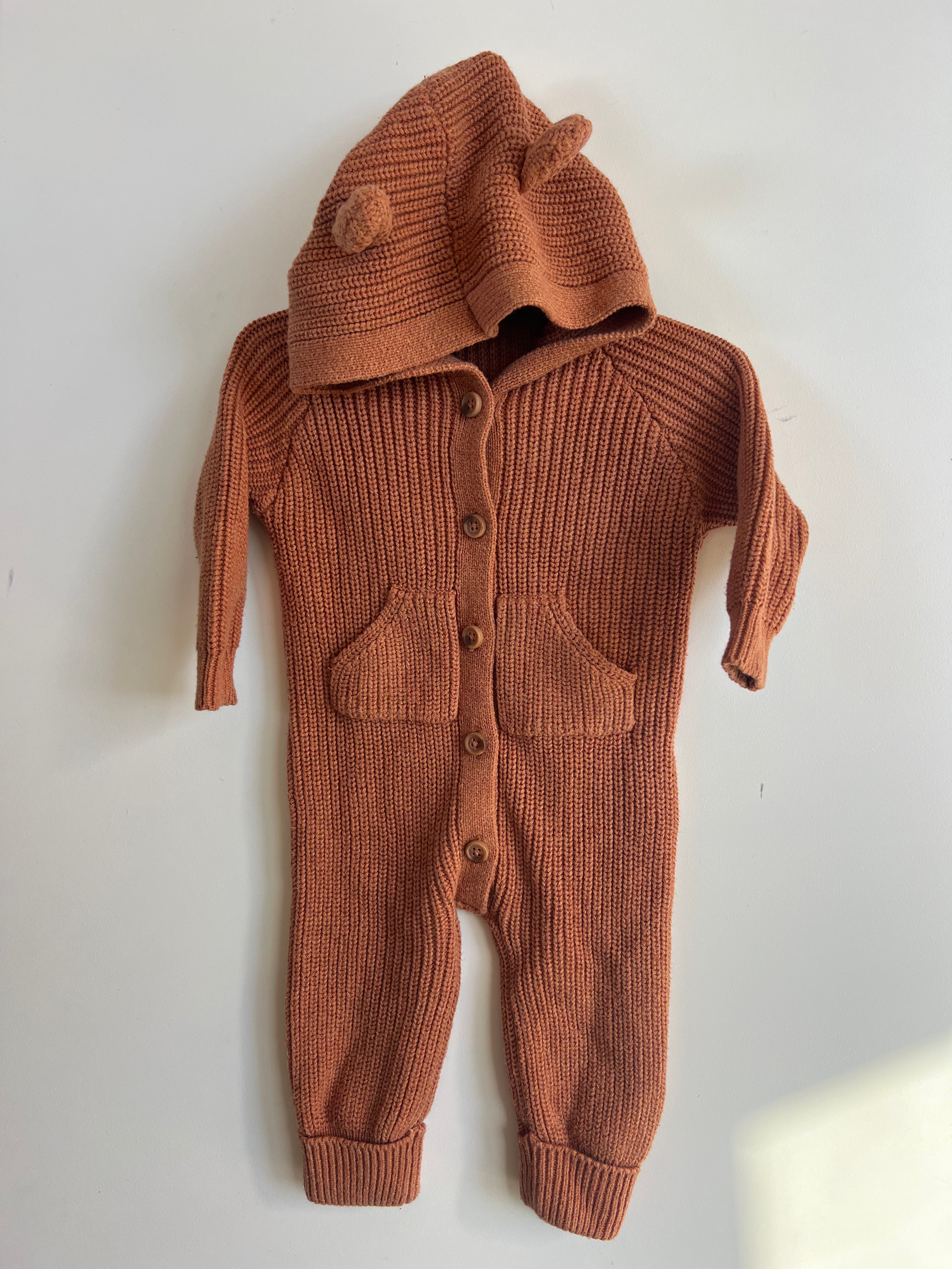 Jamie Kay (3-6m) Bear Onesie