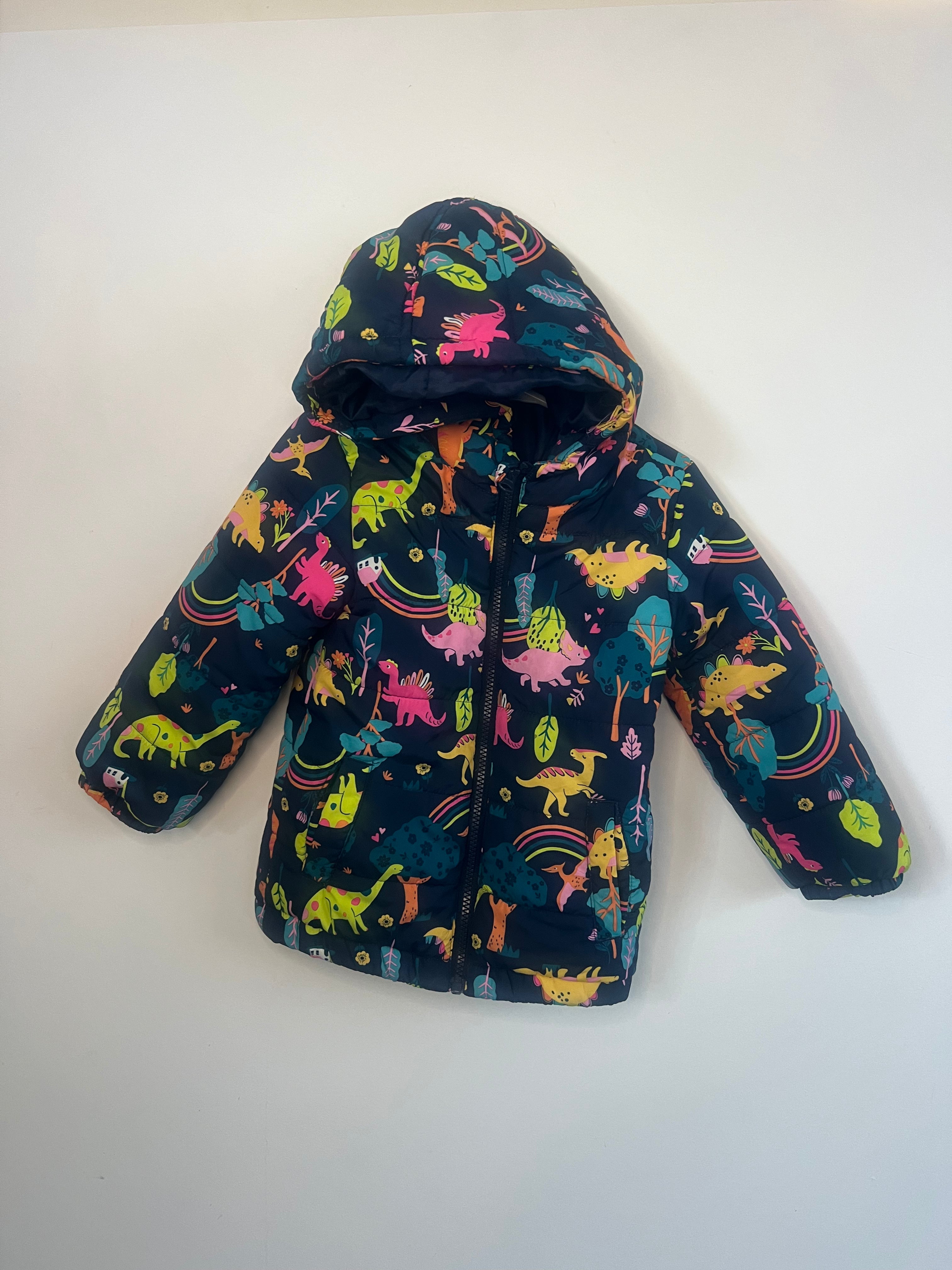 Anko (4 Years) Dinosaur Puffer Jacket