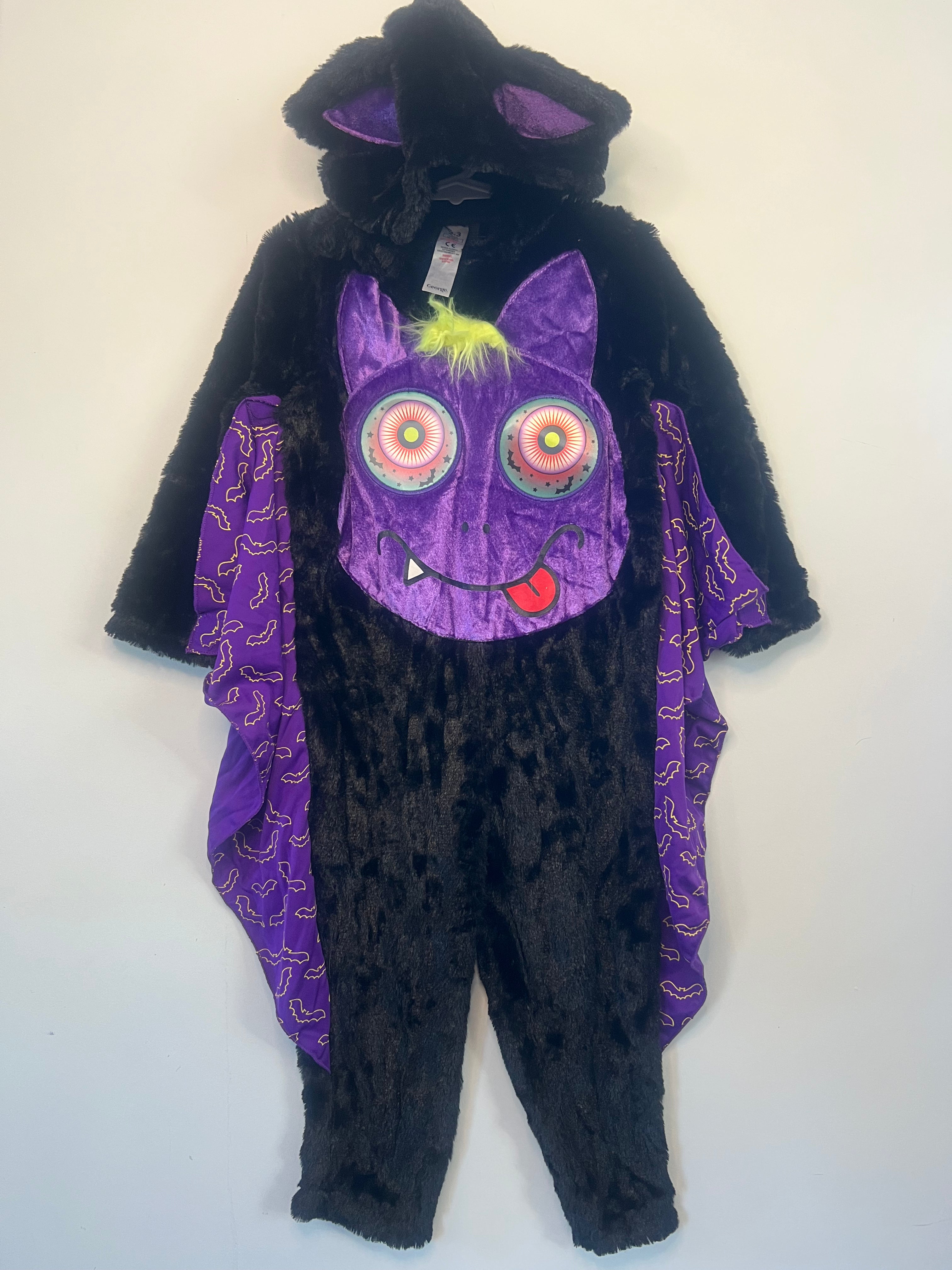 Halloween Bat Costume (2-3 years) by George