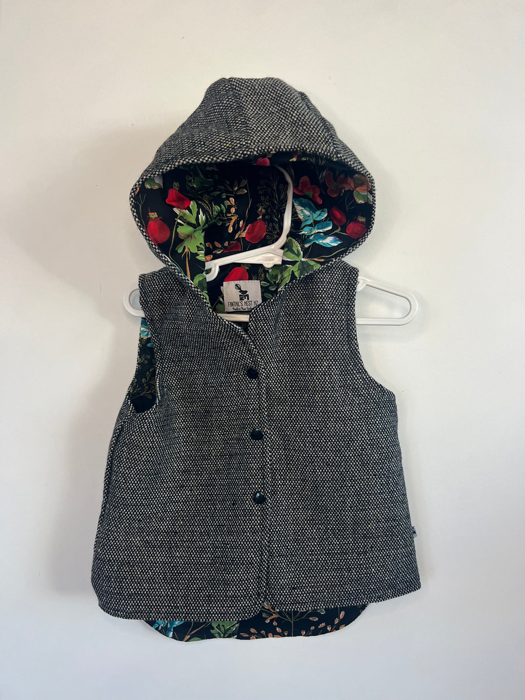 Fantail Vest NZ (2 Years) Reversible Vest