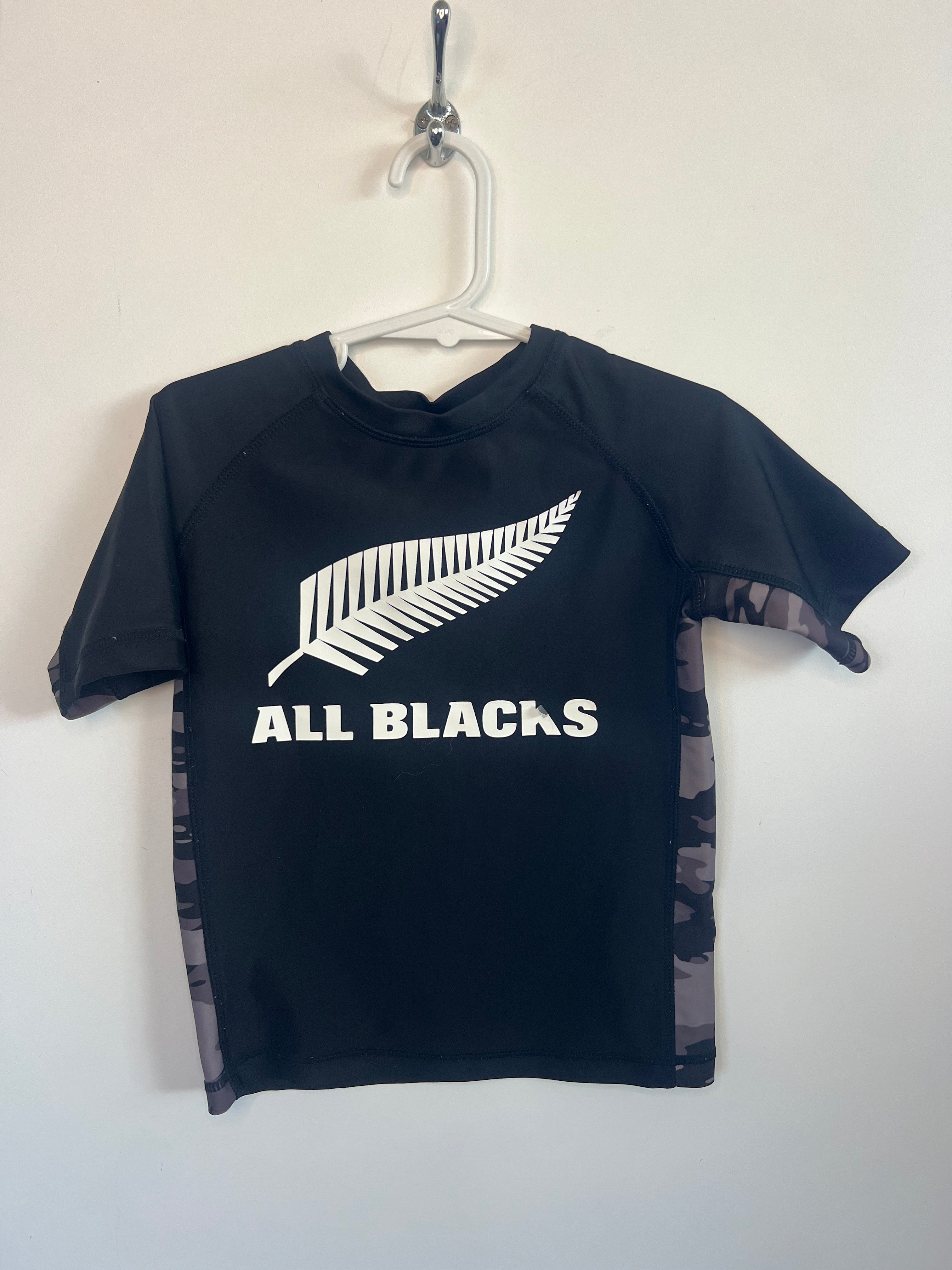 All Blacks (3 Years) Rash Top