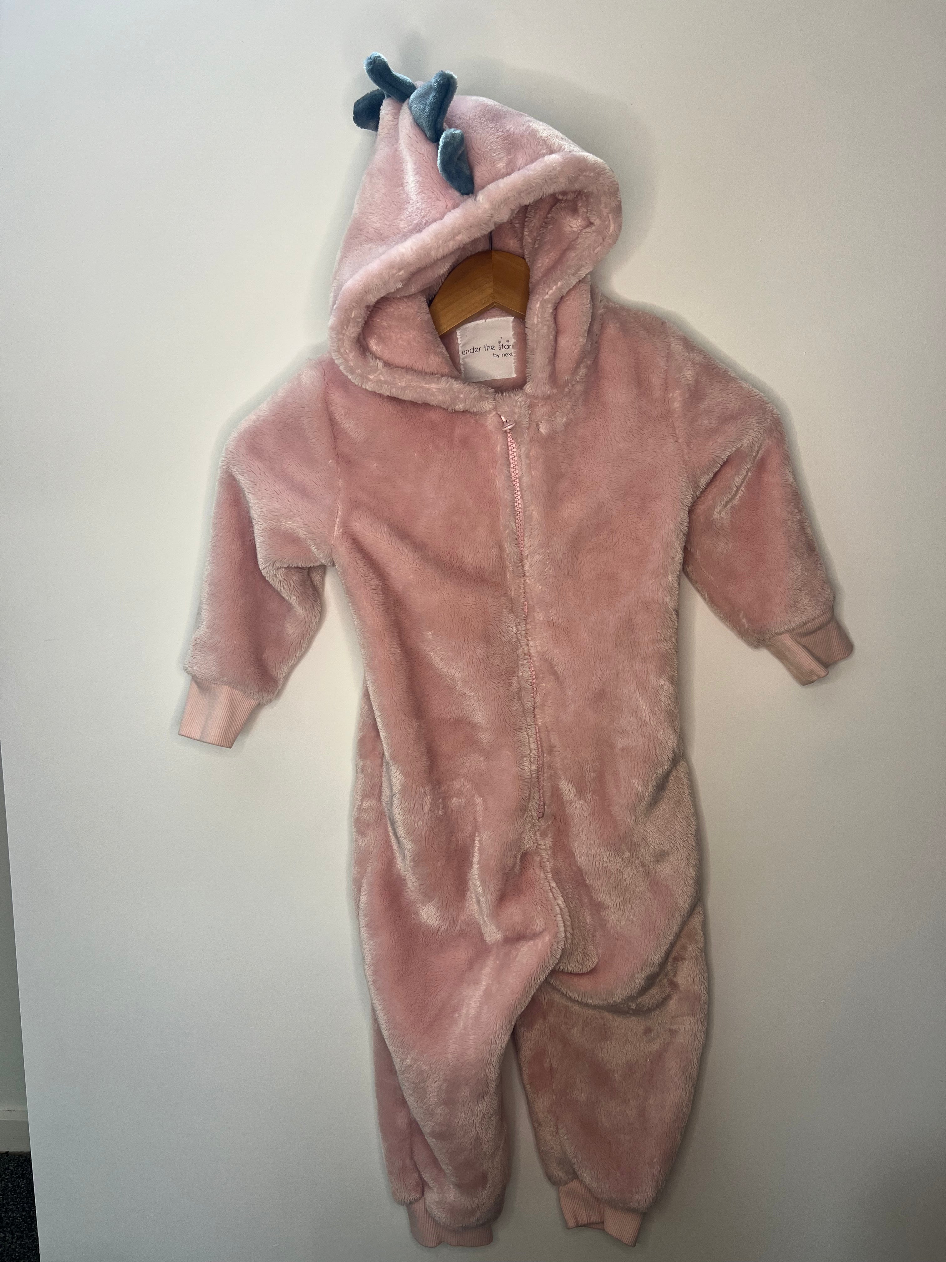 NEXT (2-3 years) Fluffy Dinosaur Onesie