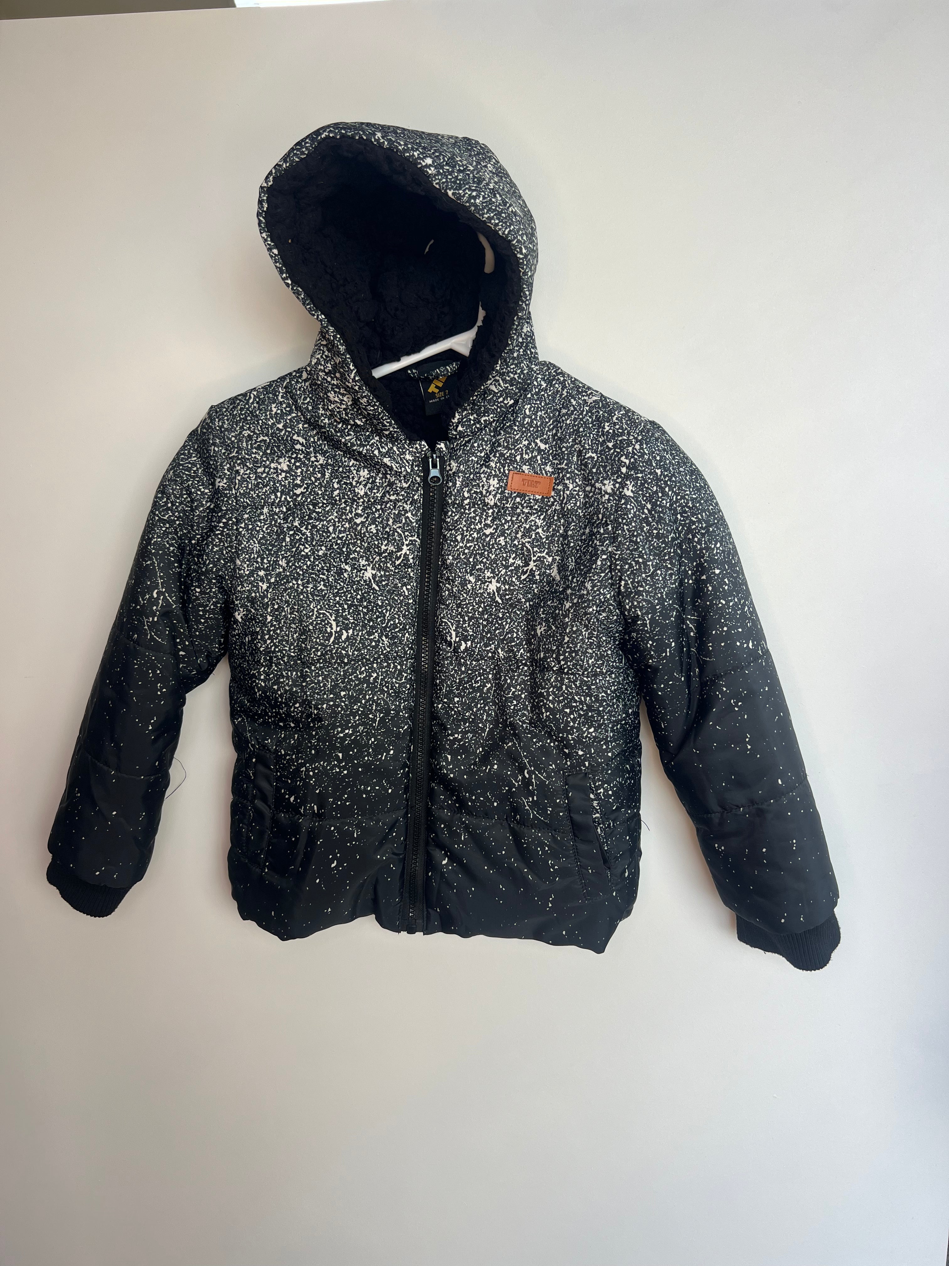 TILT (7 years) Fleece Lined Puffer Jacket *as new*