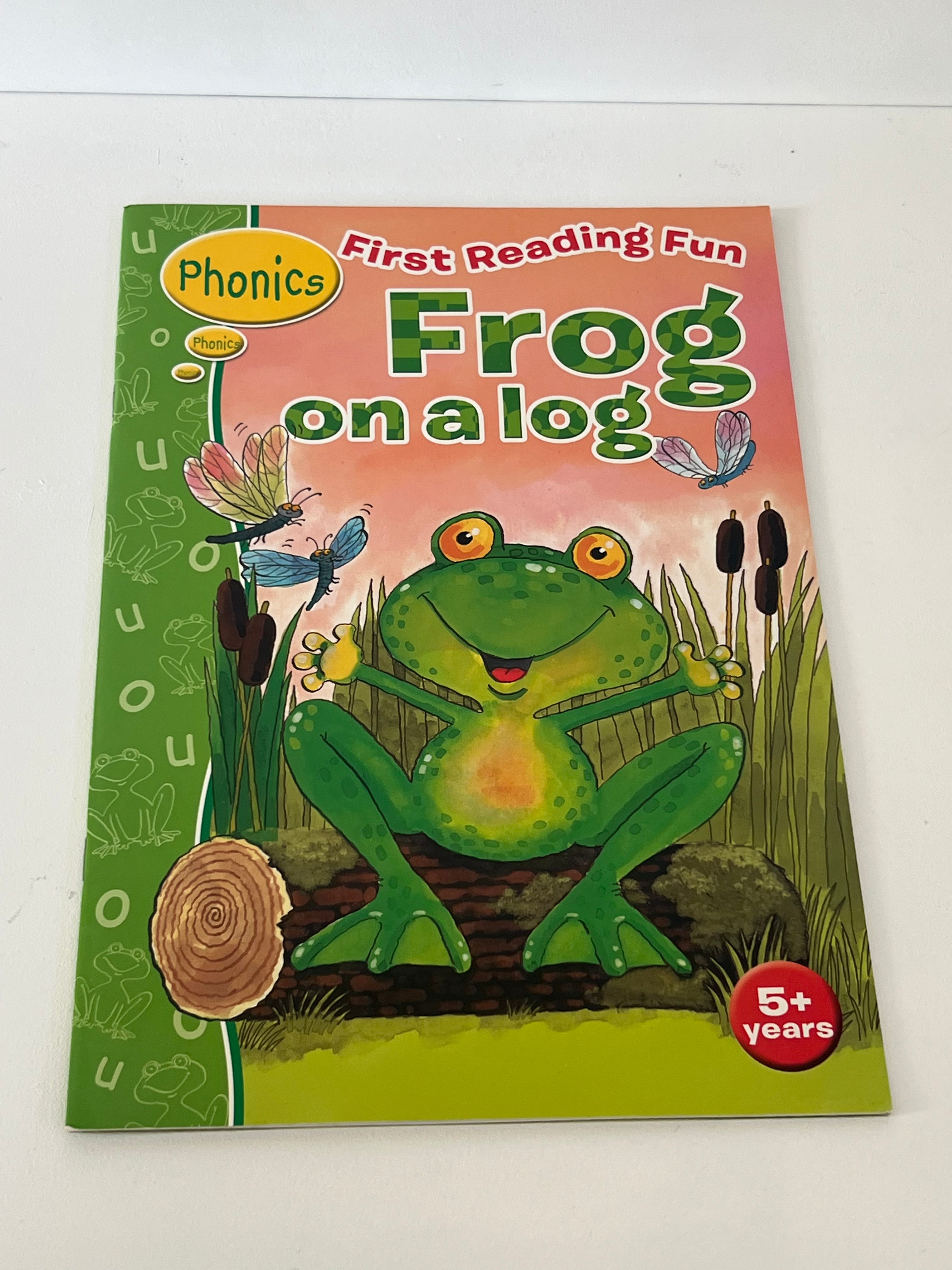 Phonics - First Reading fun - Frog on a Log *as new*