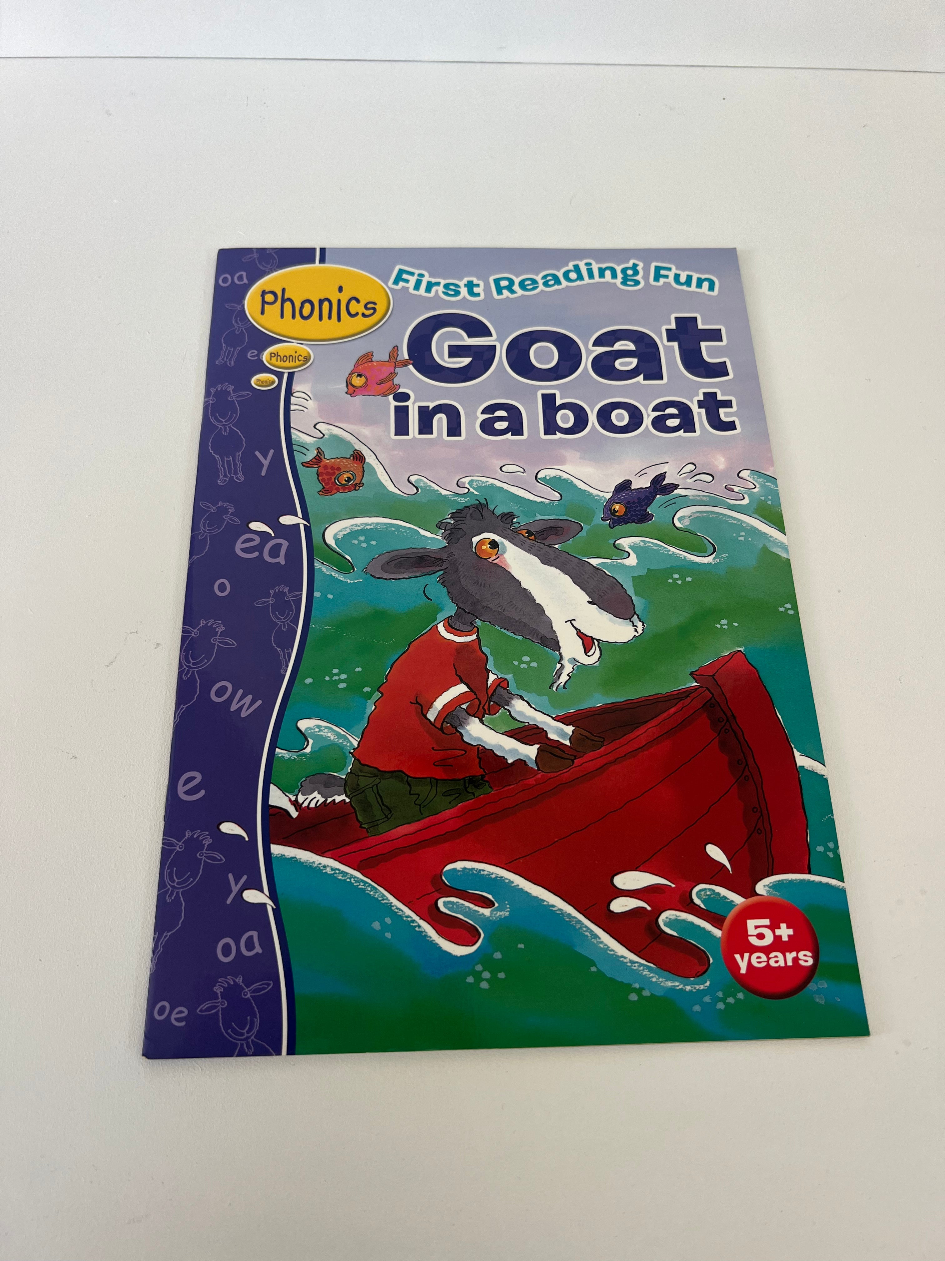 Phonics - First Reading Fun - Goat in a Boat *as new*