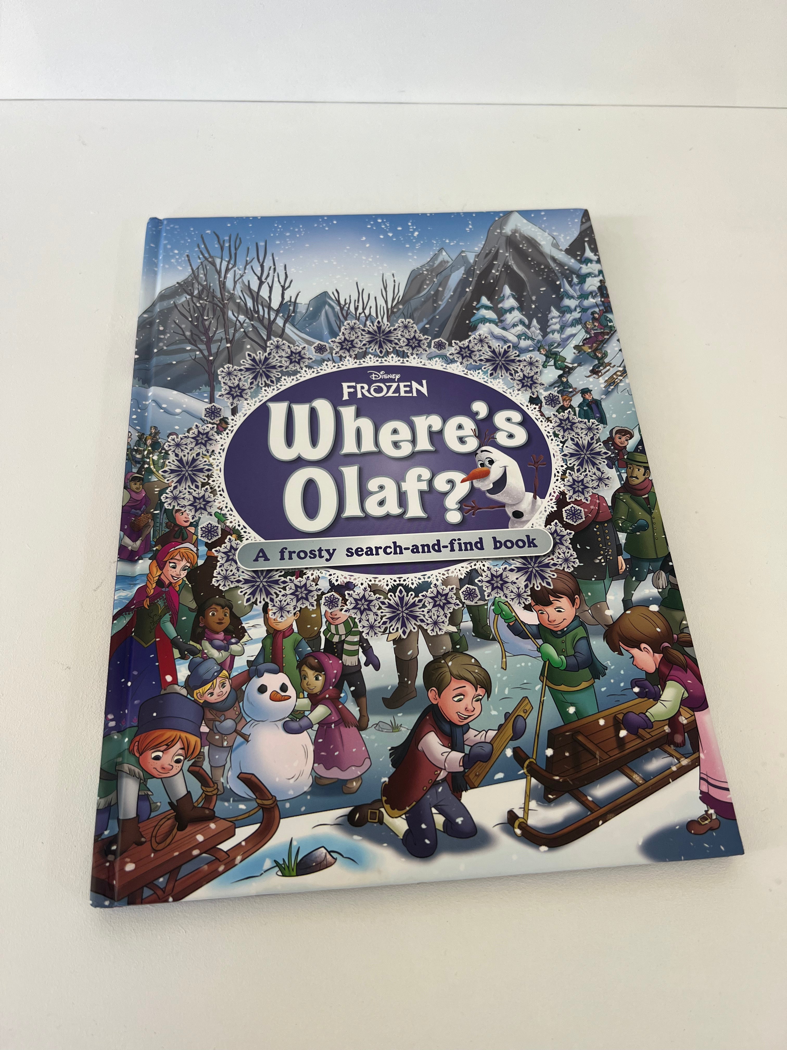 Where’s Olaf - Disney Frozen - A Frosty Search and Find Book *as new*