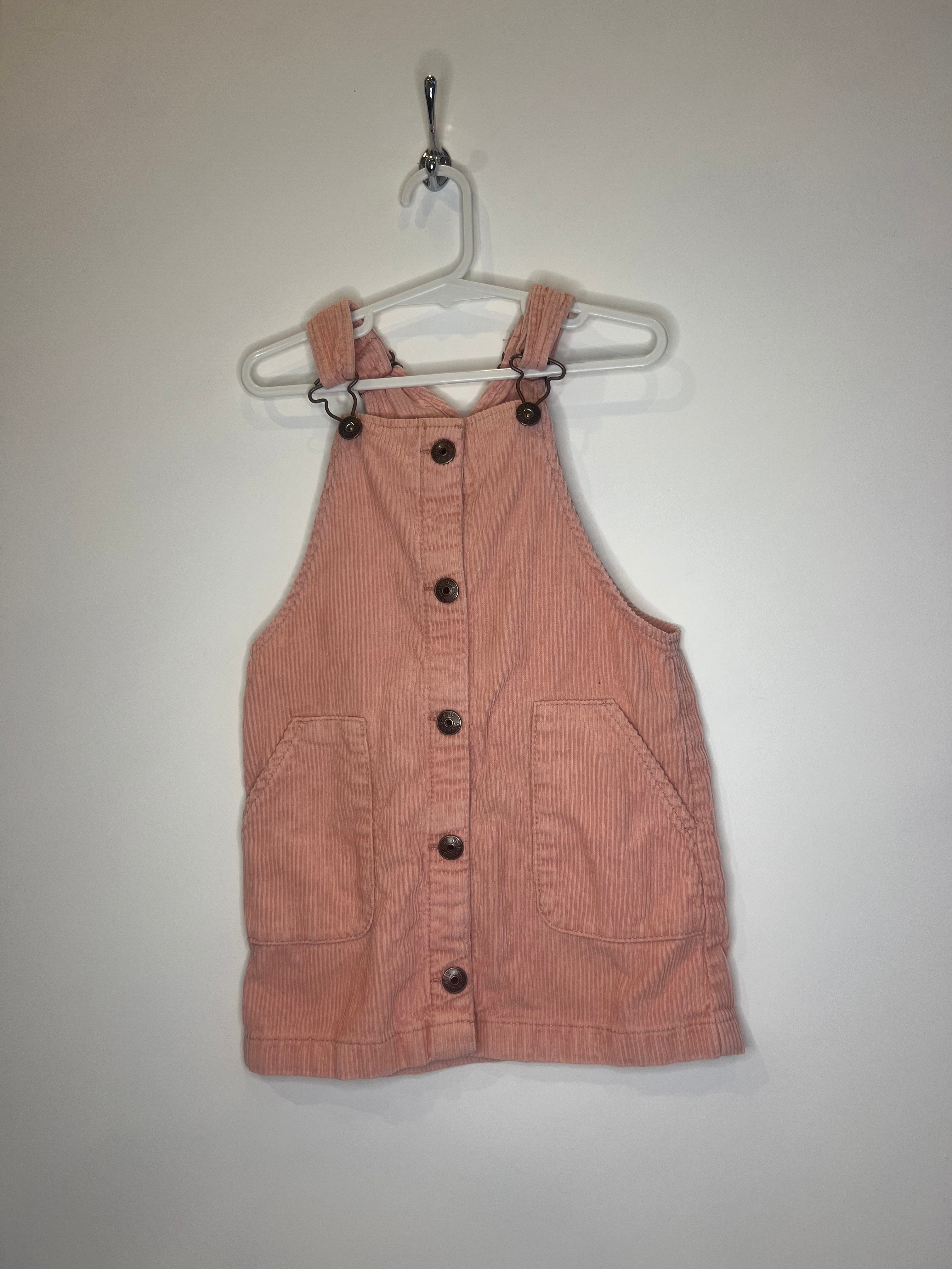OSH KOSH (4 years) Pinafore Cord Dress