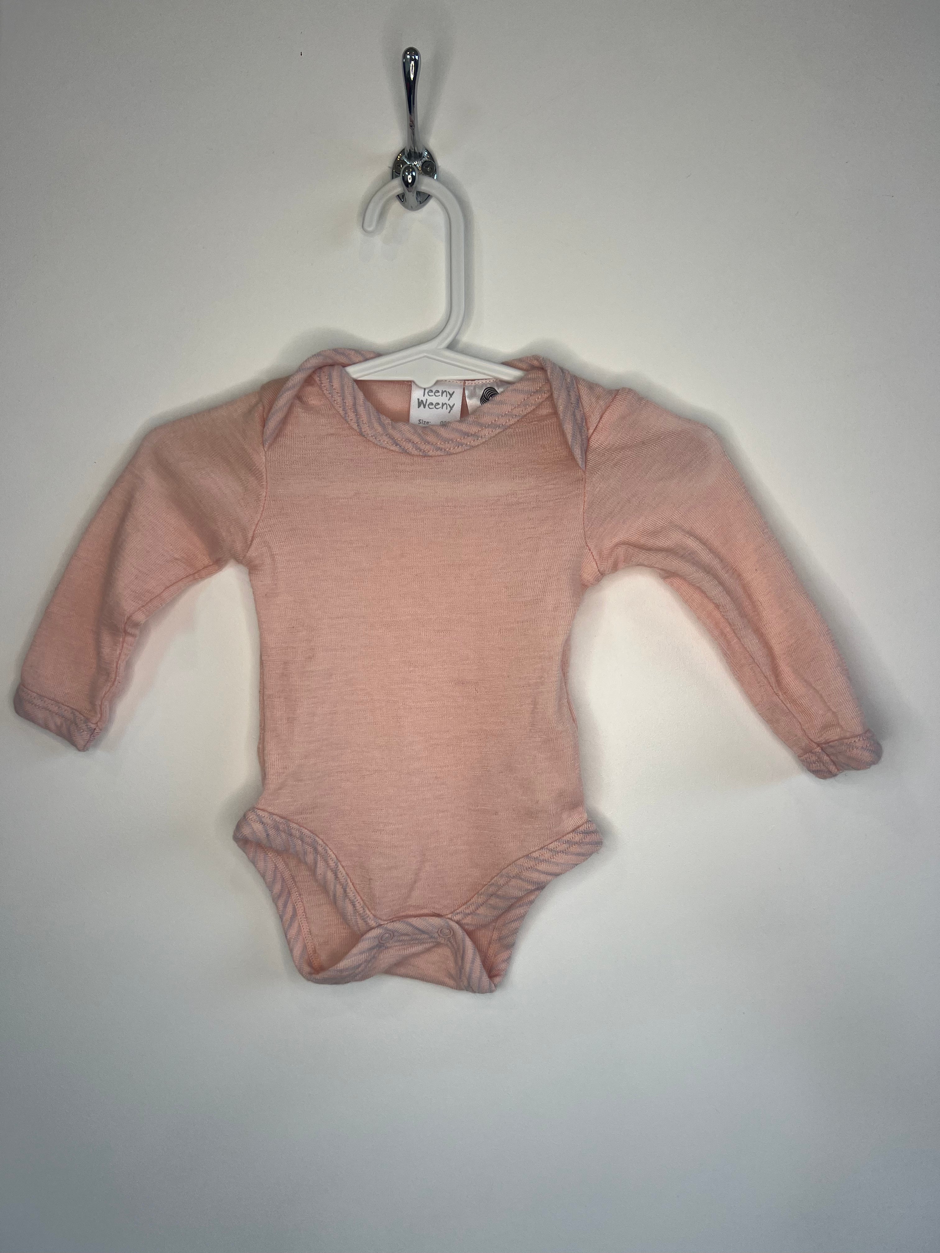 Teeny Weeny (0-3m) Merino Bodysuit
