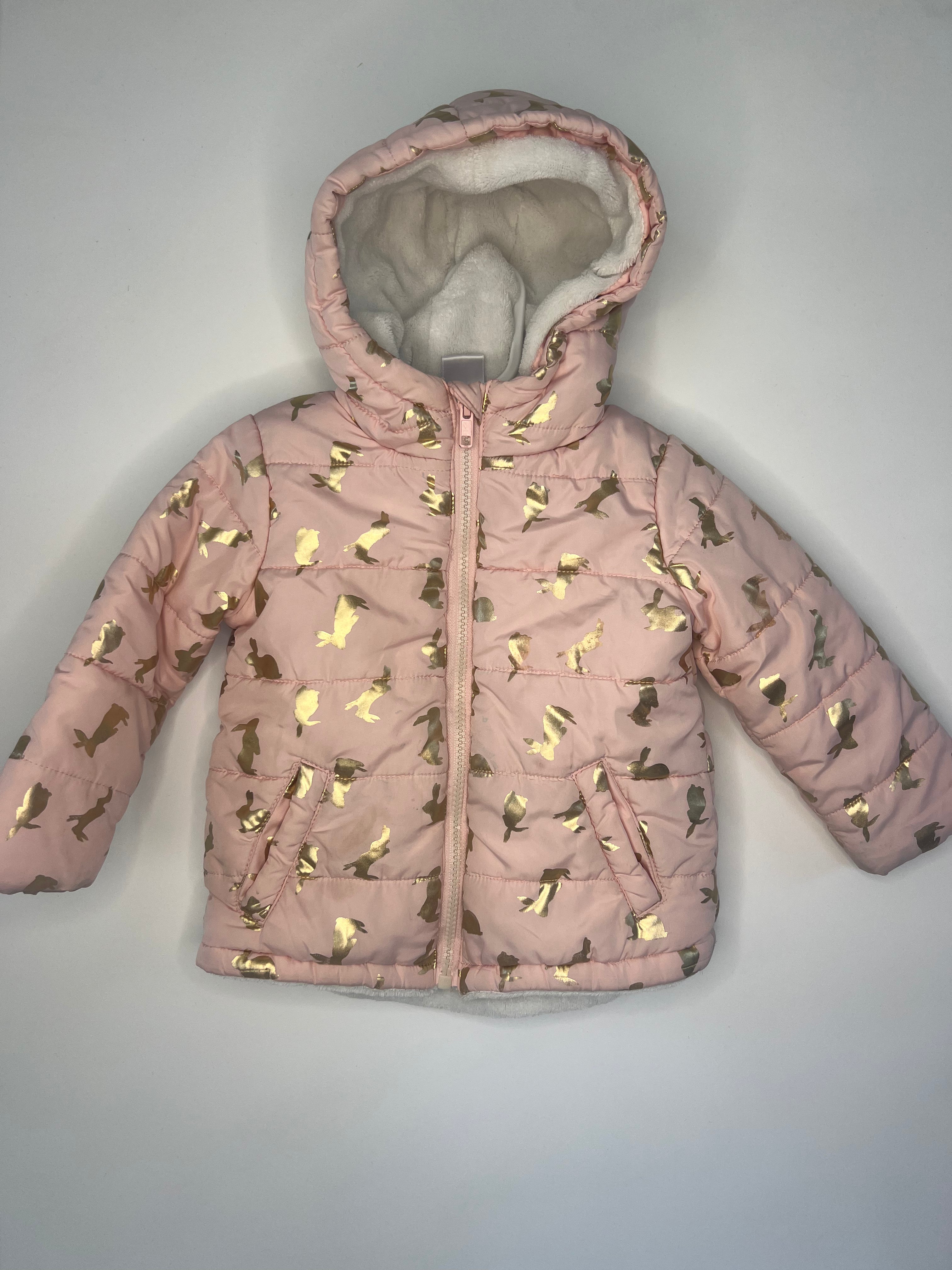 Teeny Weeny (12m) Fleece Lined Padded Jacket
