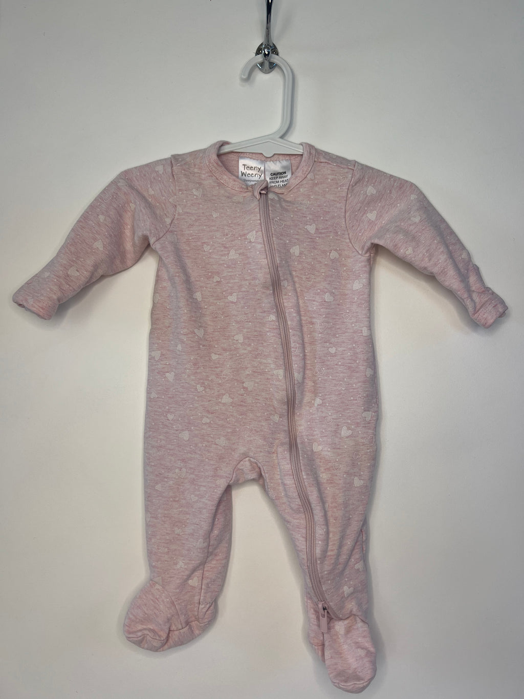 BUNDLE: 4 items, 2 cotton onesies, 1 merino onesie, 1 cotton romper (0-3months)