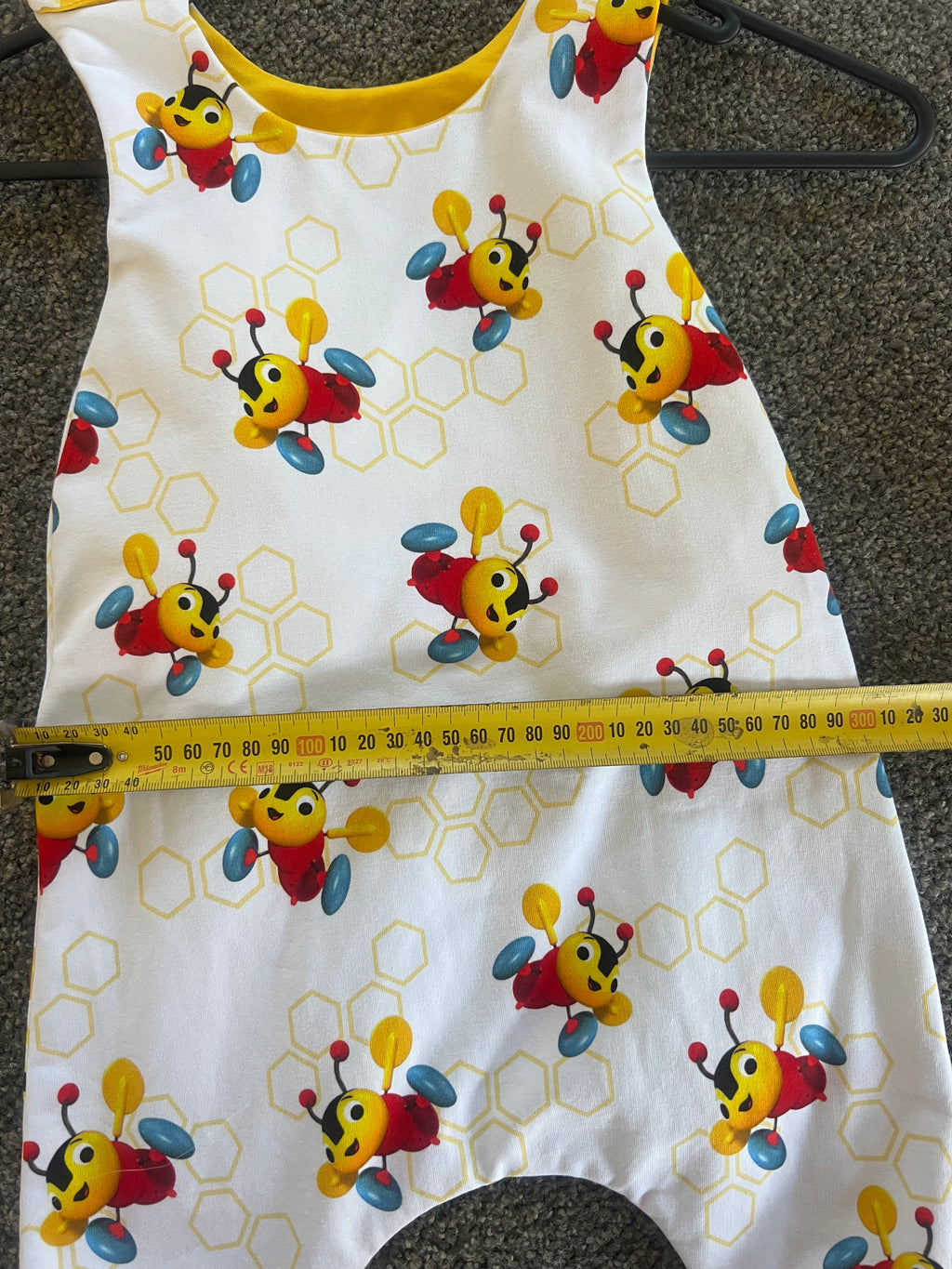Buzzy Bee (approx 6months) Romper