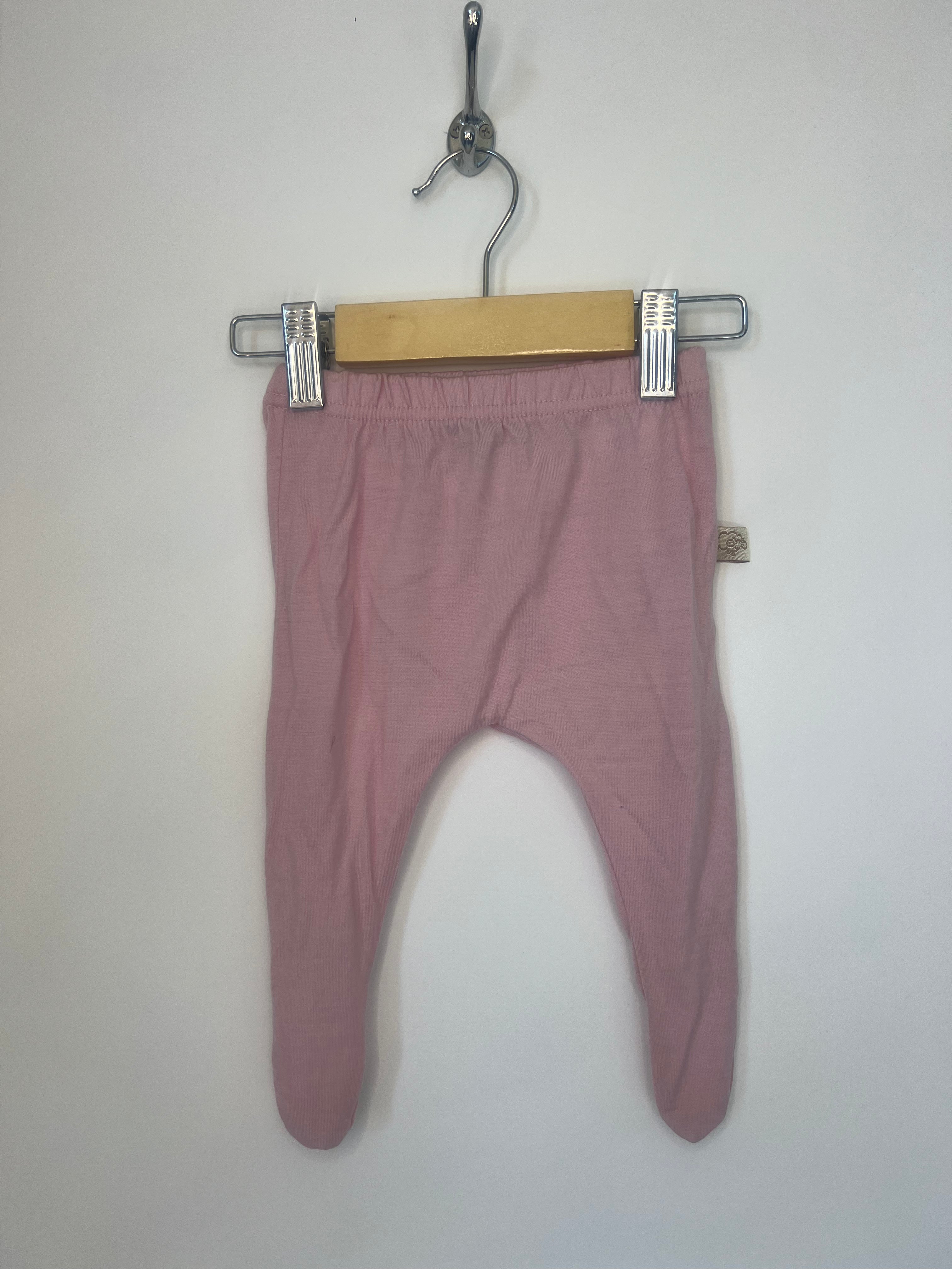 Mokopuna (0-3m) Footed Merino Pants