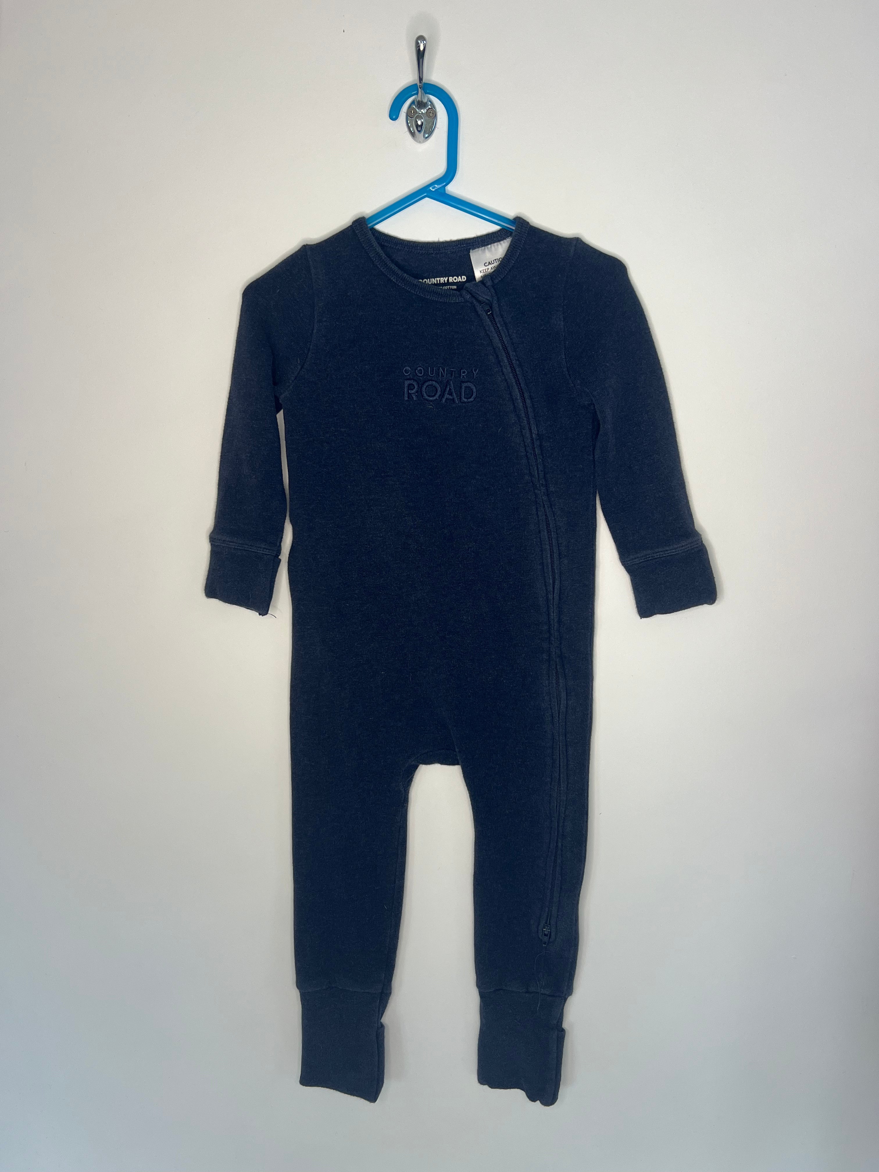 Country Road (12-18m) Onesie - Organic Cotton