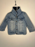 Teeny Weeny (18-24m) Fleece Lined Denim Jacket