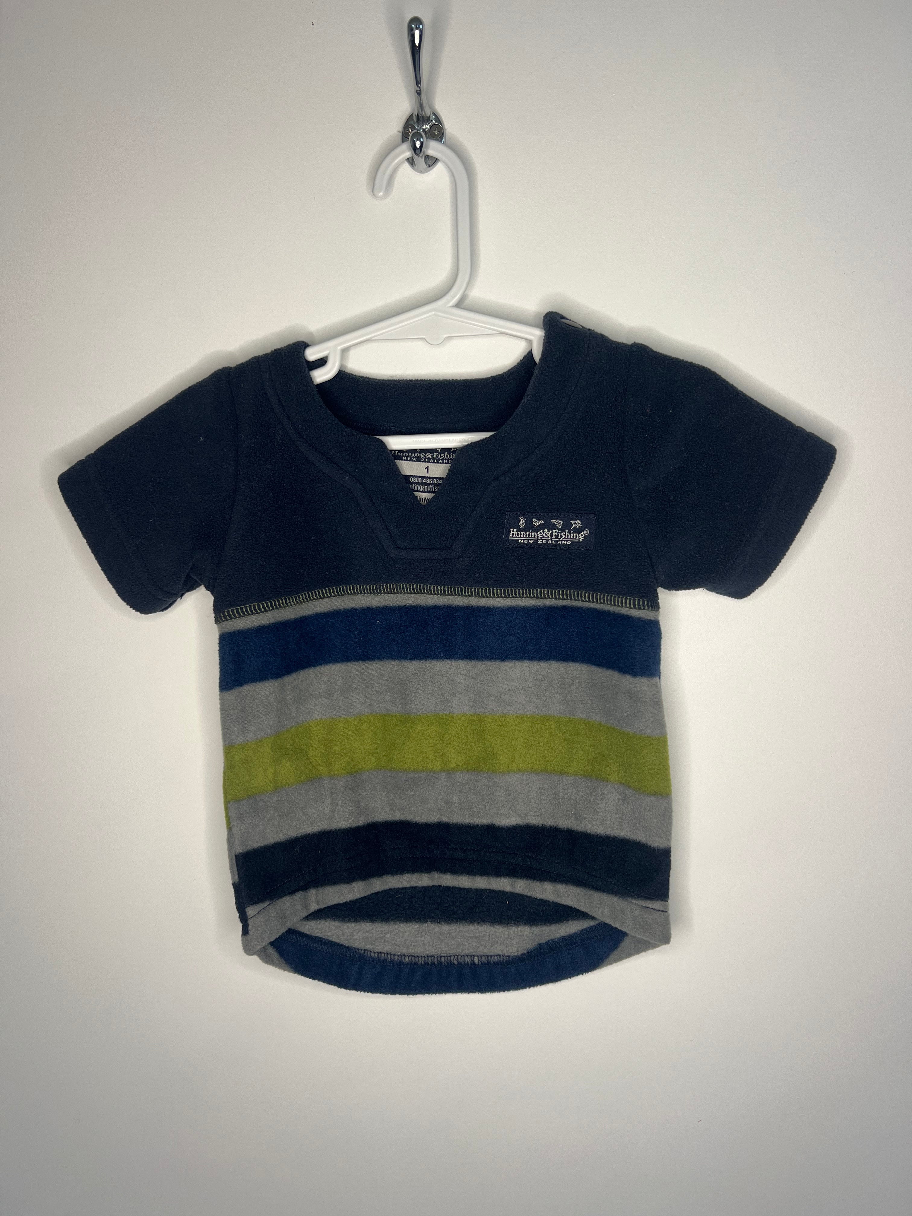 Hunting and Fishing (1 Year) Fleece TShirt