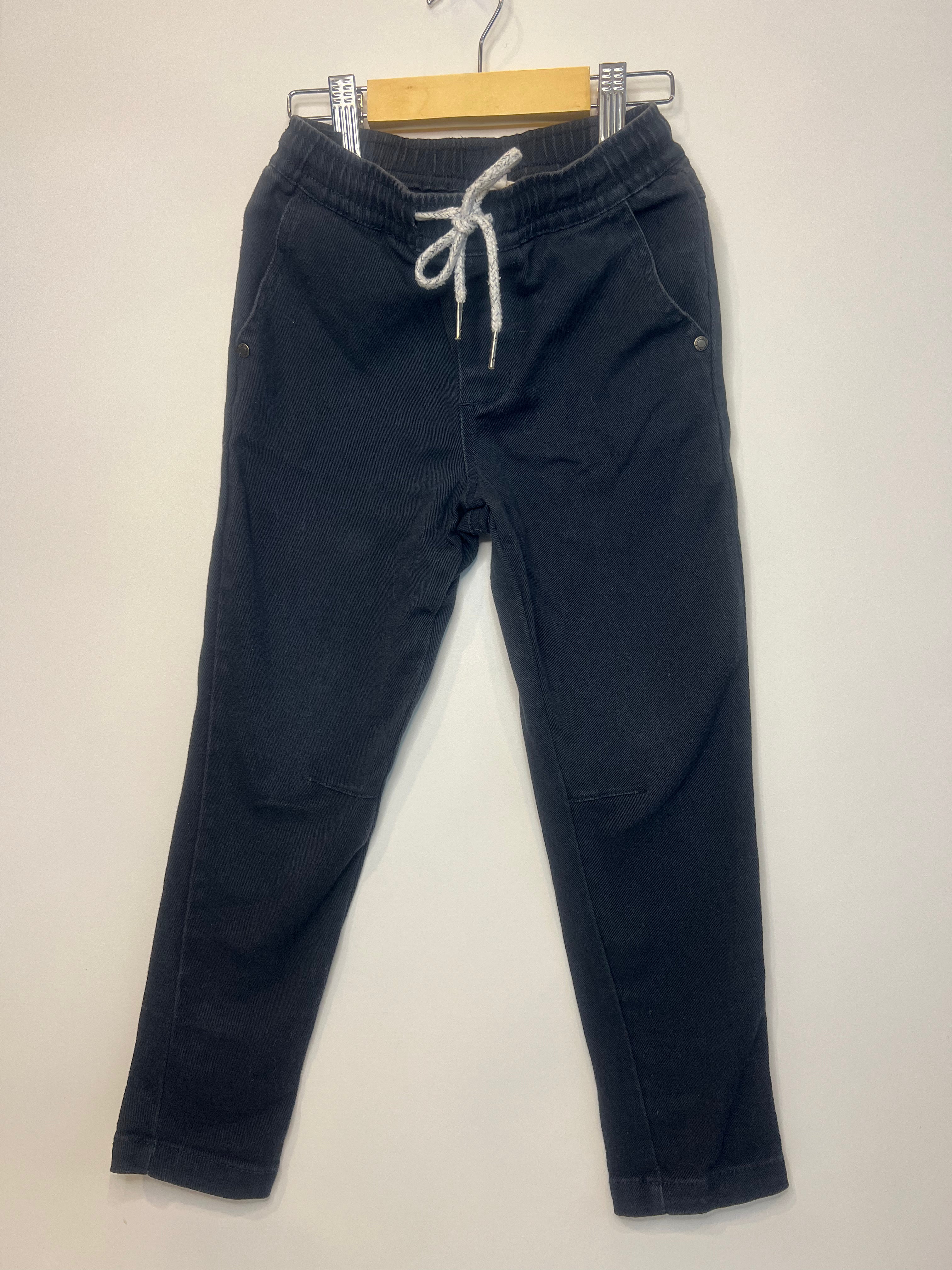 Mac & Ellie (5 years) Black Denim Jeans with drawstring waist