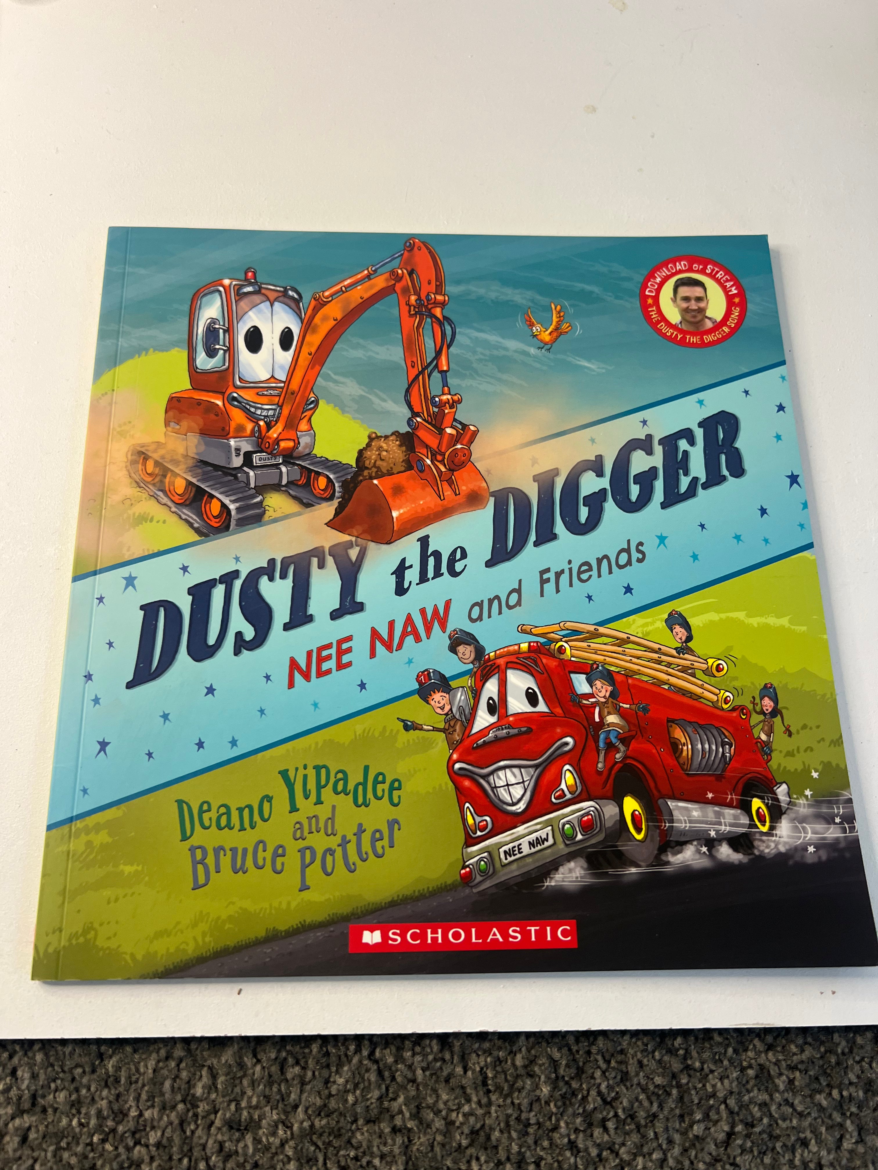 Dusty the Digger - Nee Naw and Friends Book