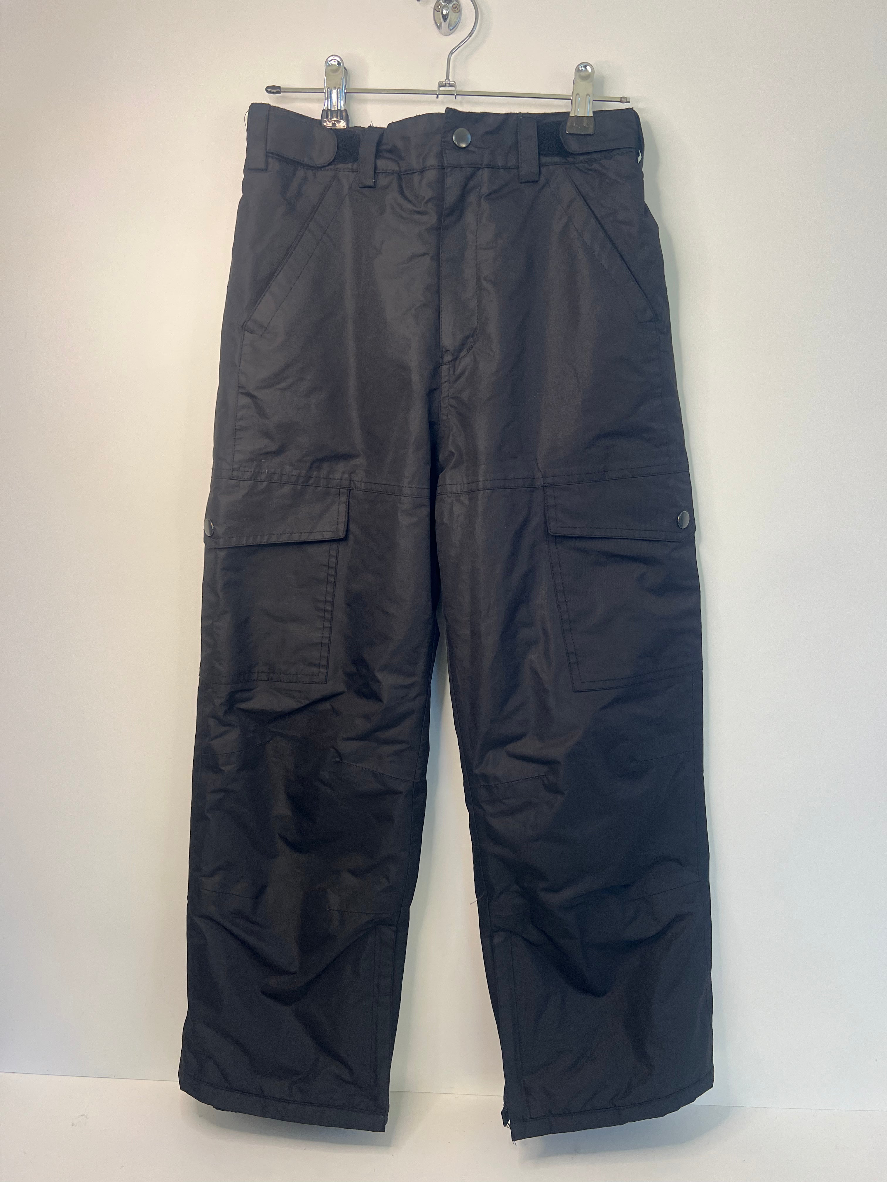 Young Original (9 Years) Black Snow Pants