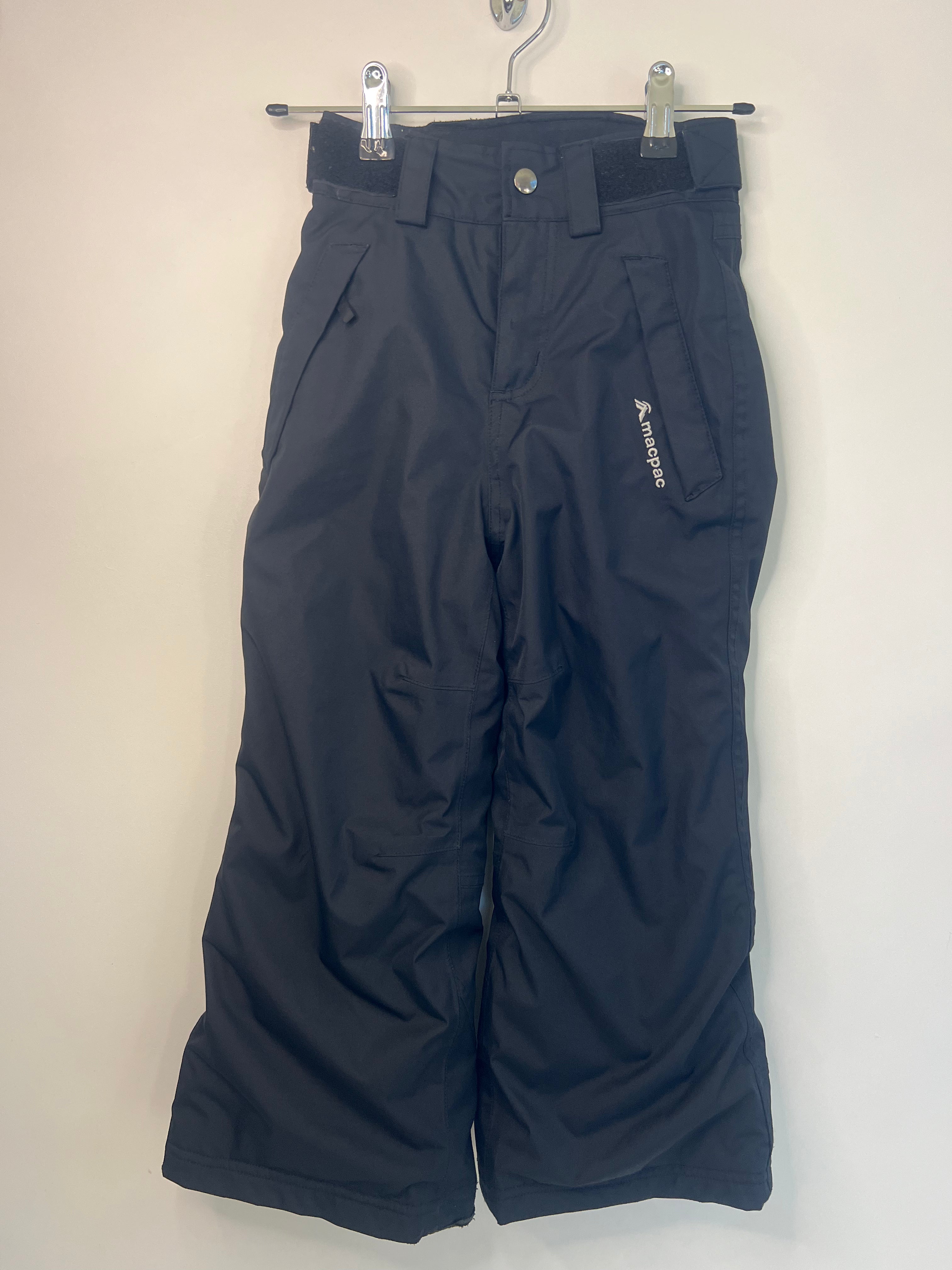 Macpac (4 Years) Black Snow Pants