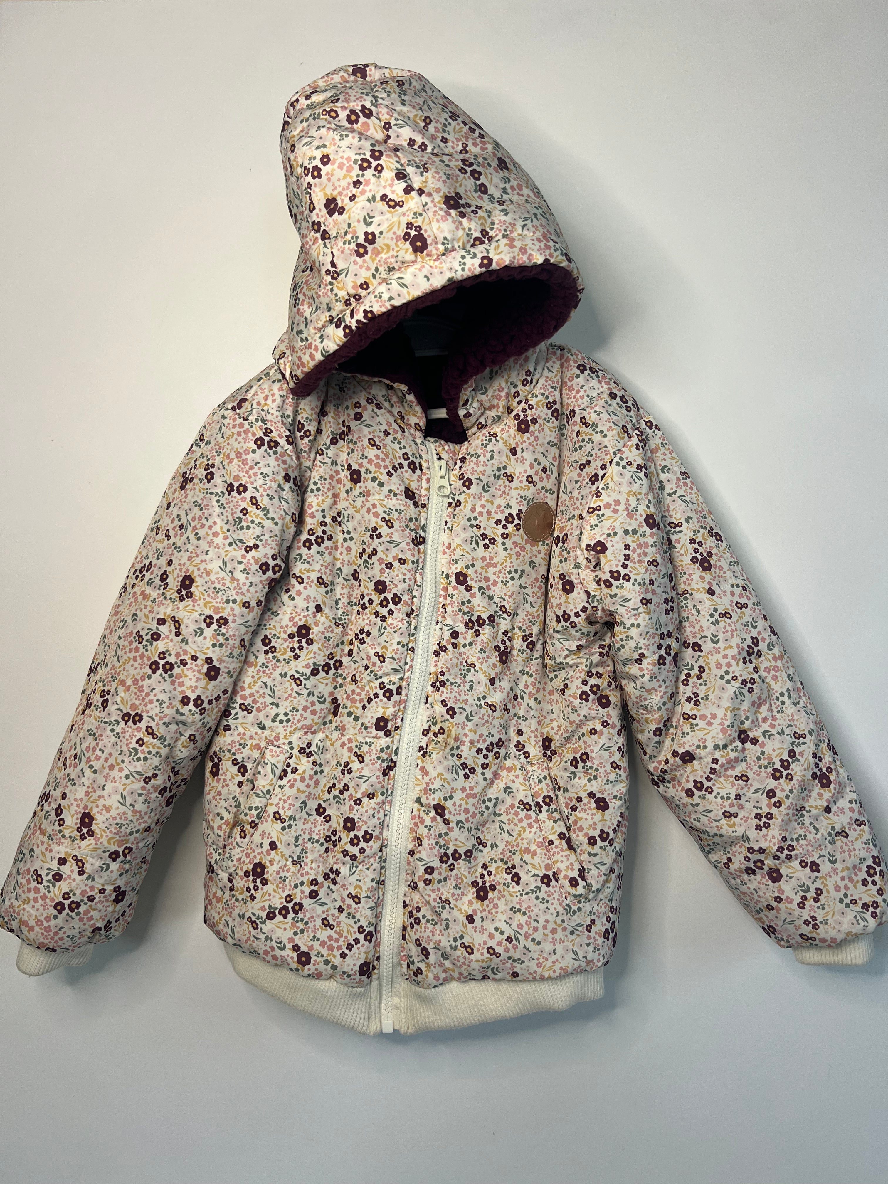 Mini Mango (Size 6) Fleece Lined Winter Jacket