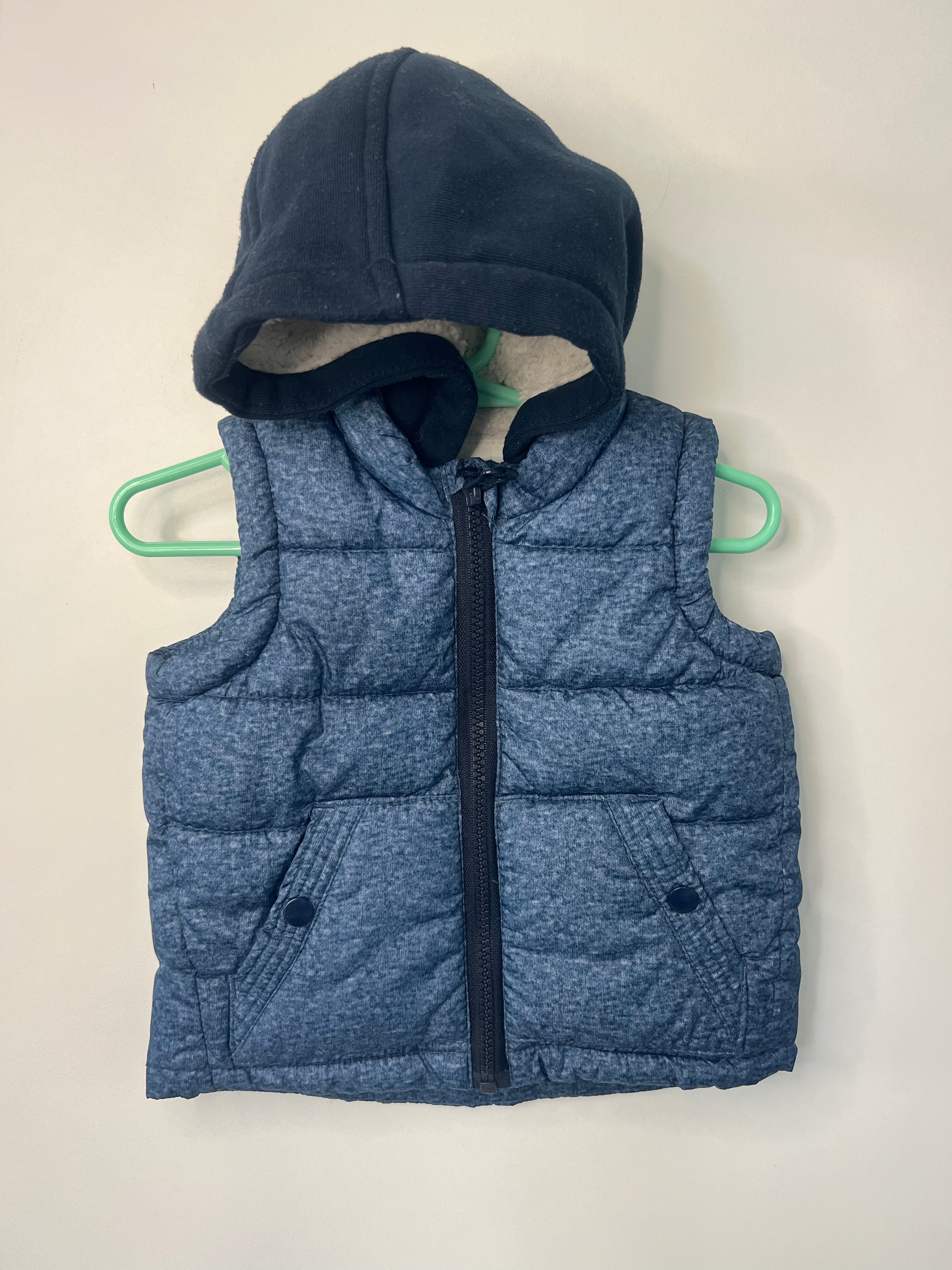 F&F (3-6m) Fleece Lined Puffer