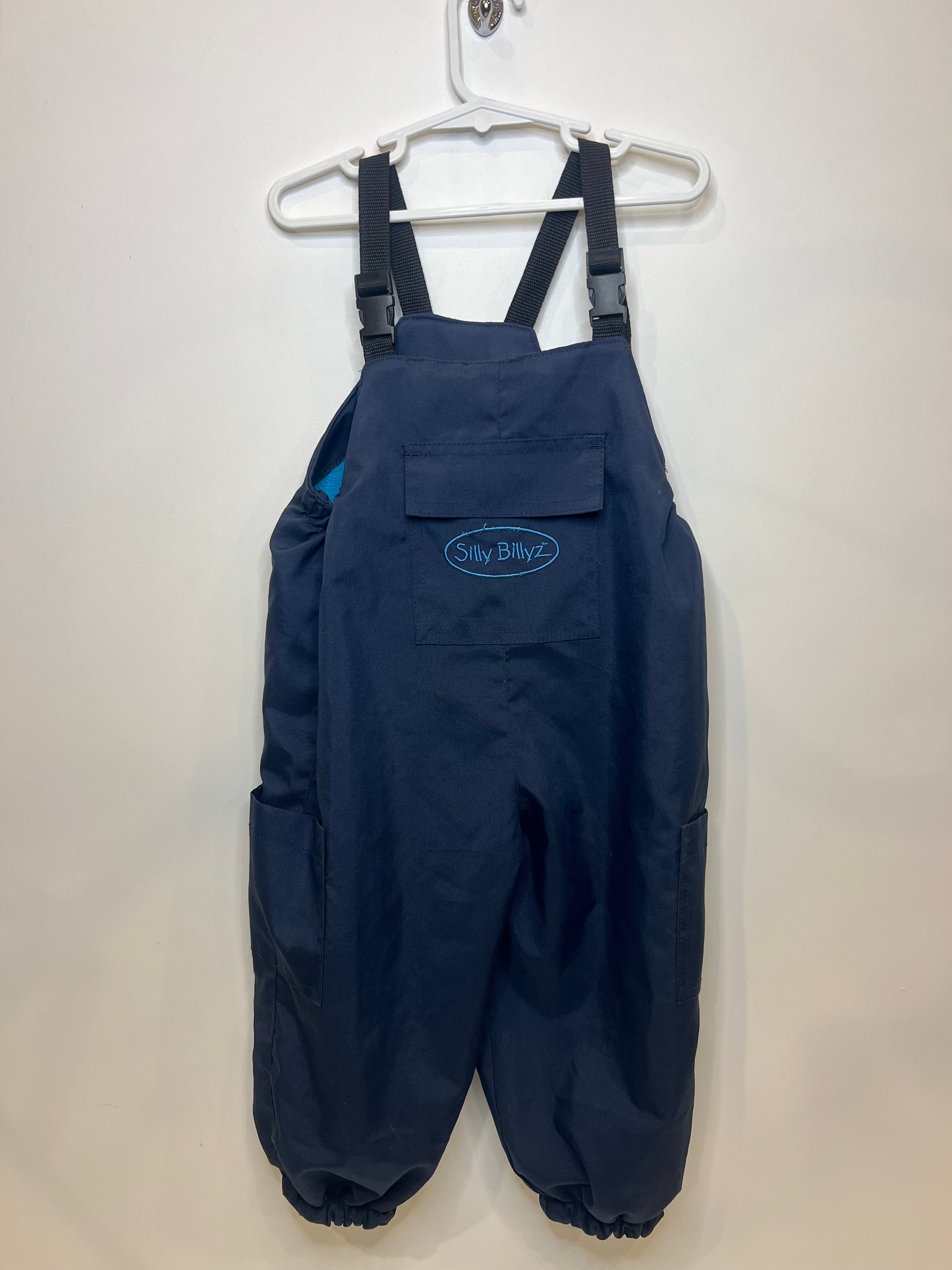 Silly Billyz (Size Small) Waterproof Overalls - approx 1-2 years